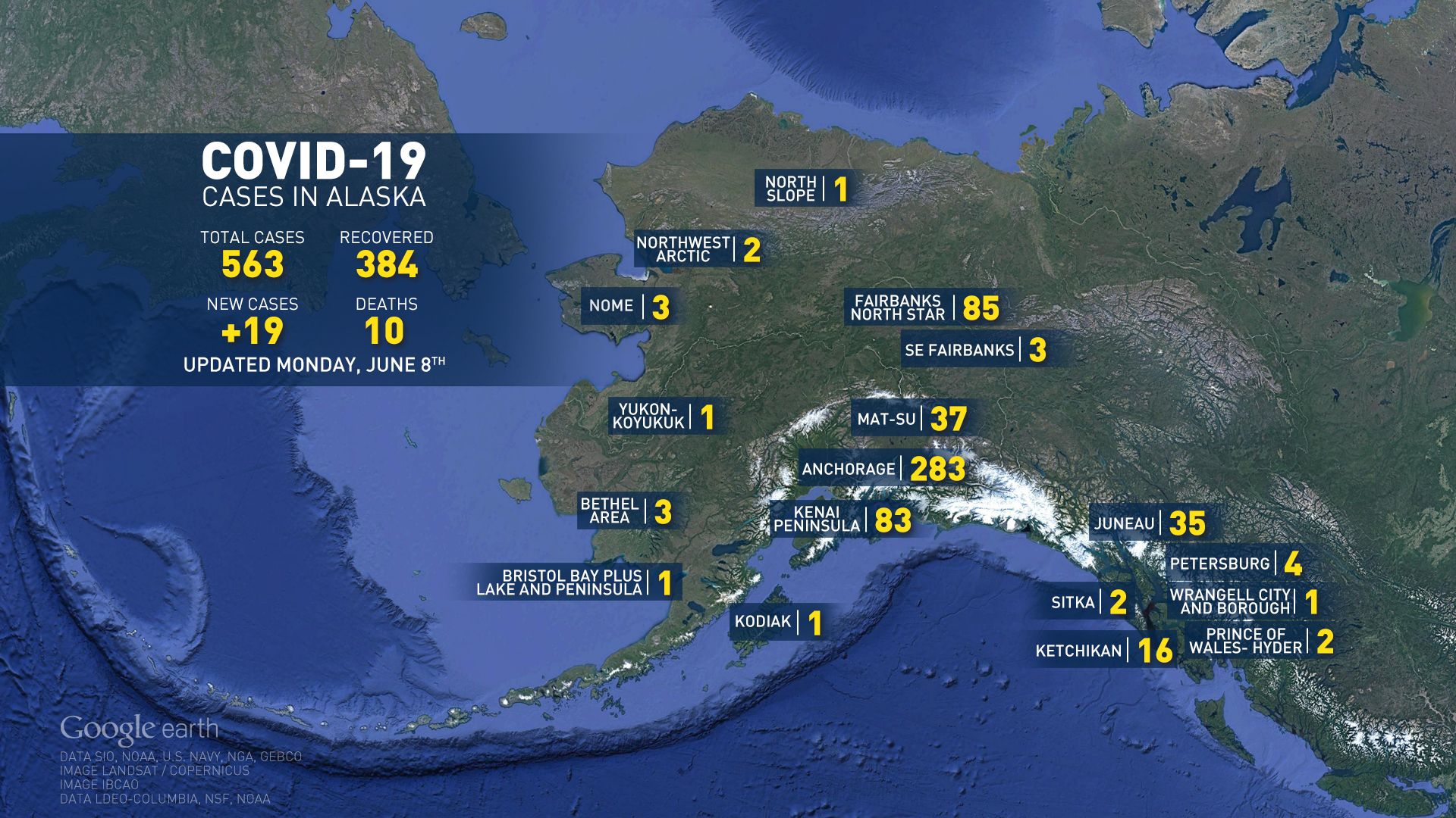 First COVID-19 case announced in Wrangell by DHSS