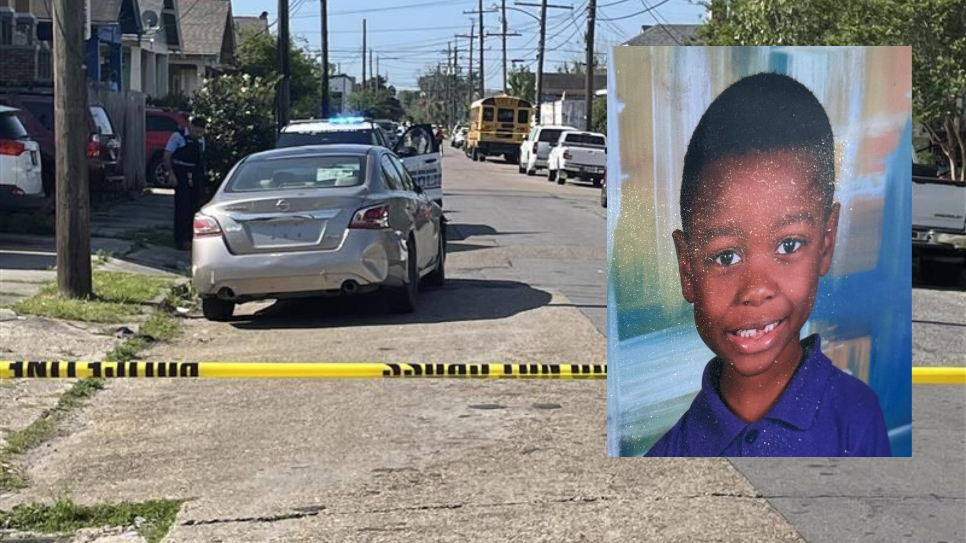 6-year-old boy fatally struck by school bus in New Orleans