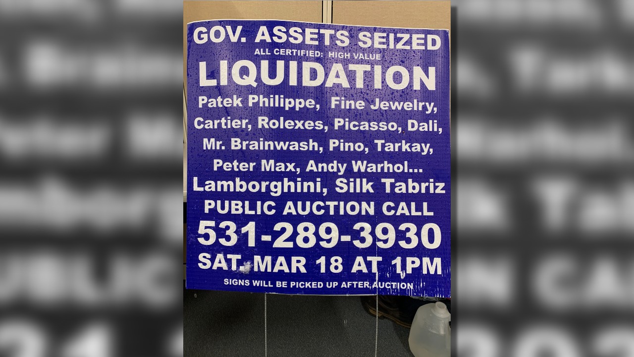 UPDATE: Lincoln Police say auction is taking place