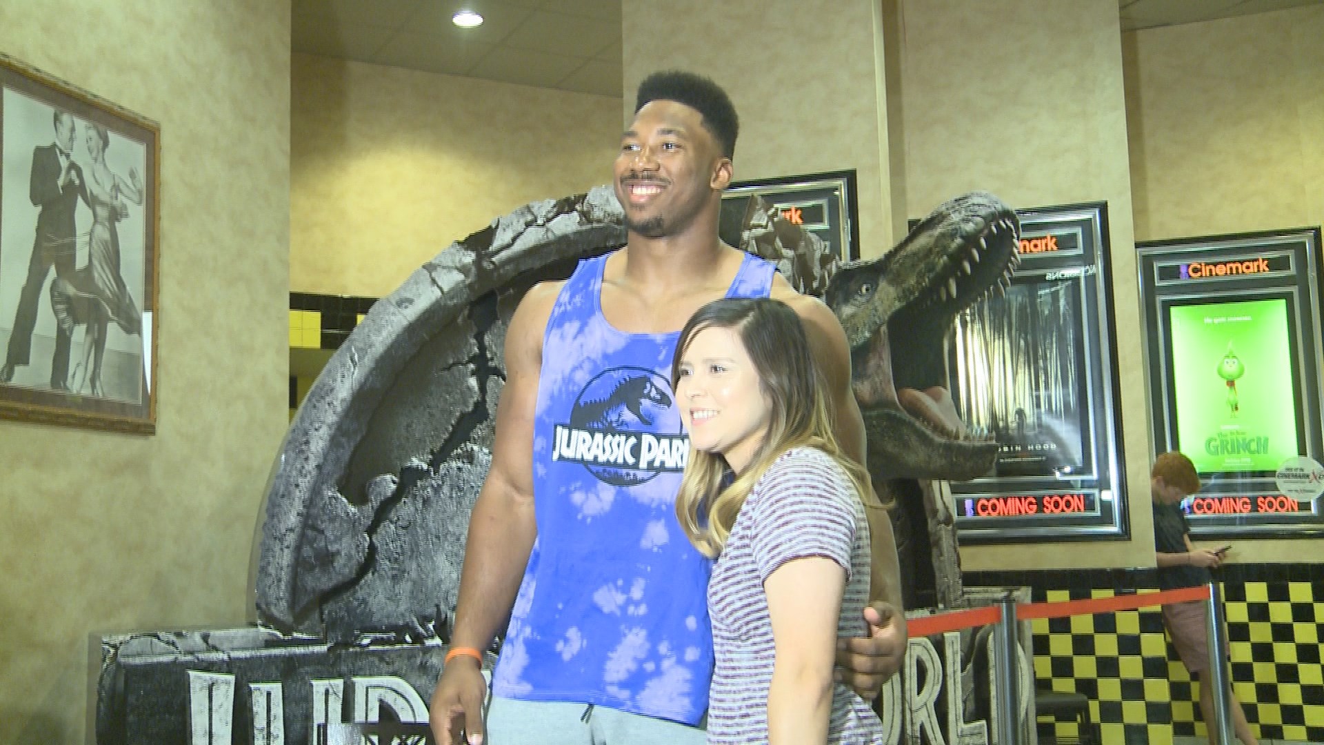 Myles Garrett delivered signed jersey to fan who gave him toy dinosaur