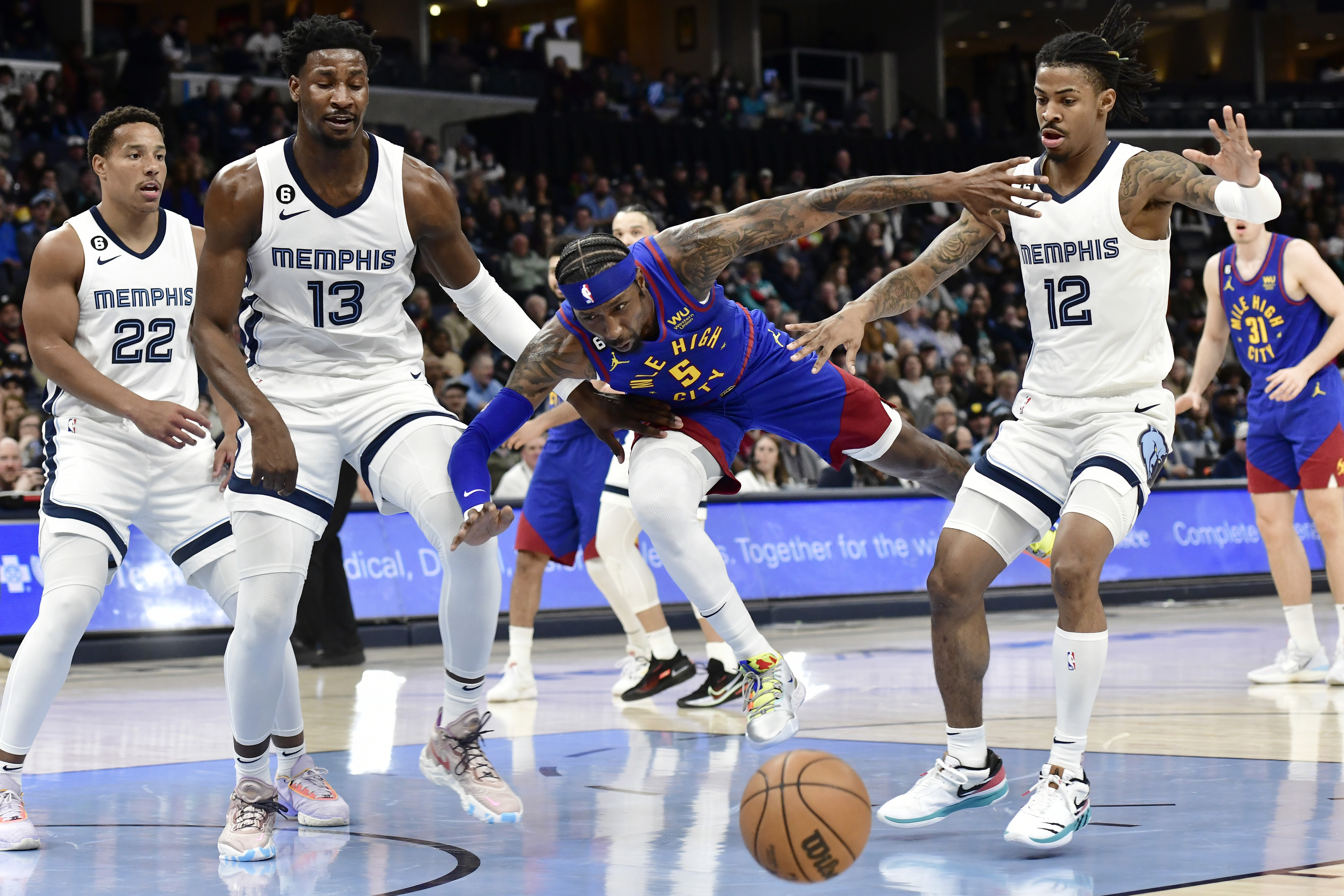 Ja Morant, Grizzlies snap Nuggets' two-game winning streak