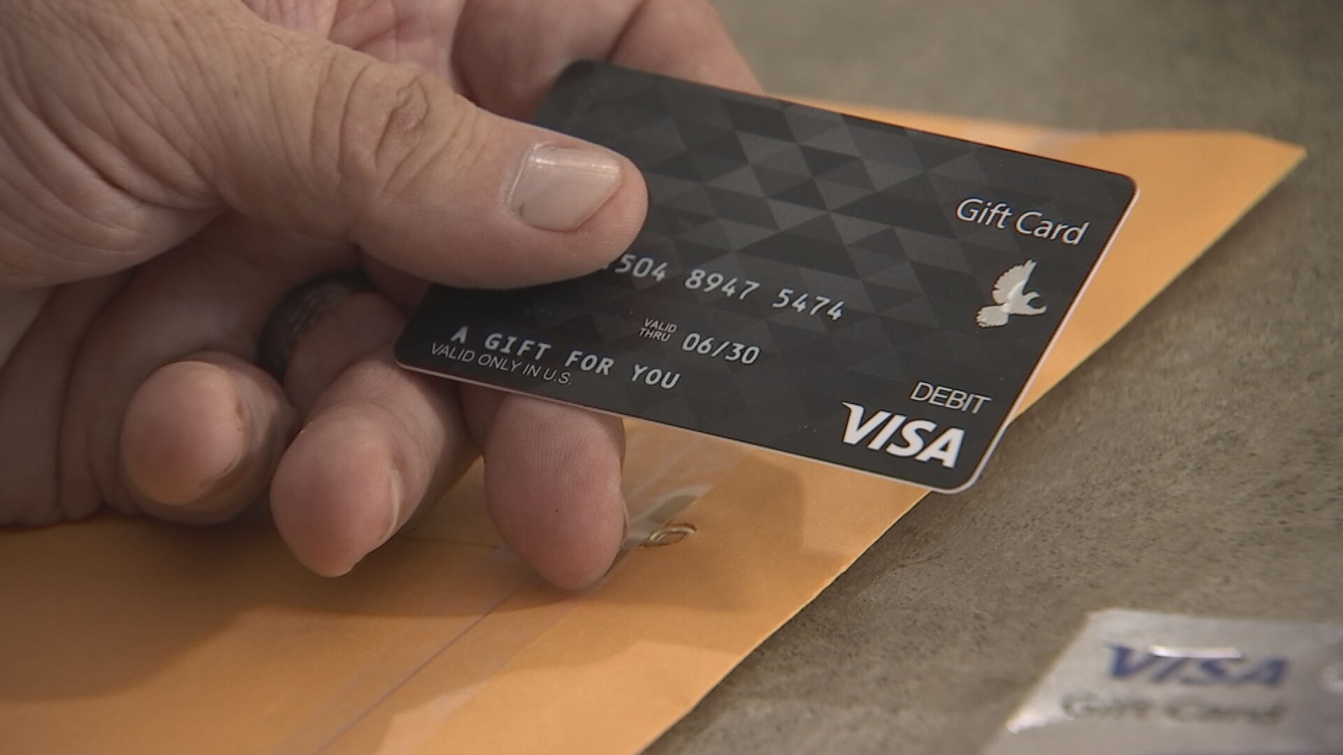 Gift cards warning  Vanilla Visa gift cards drained before