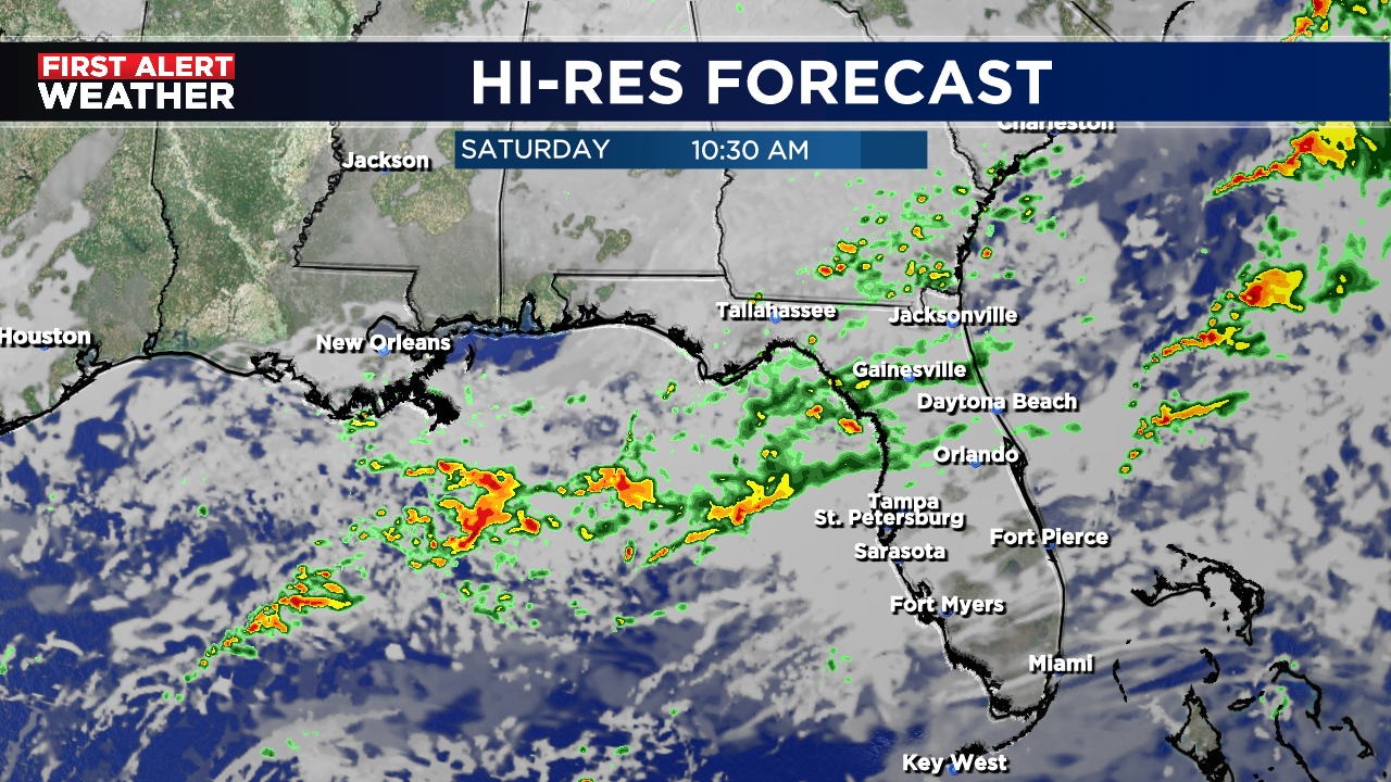 Cold front falls short of our area