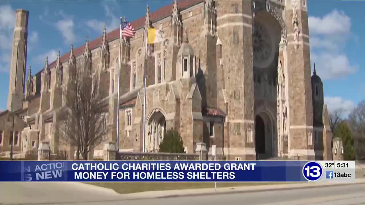 Catholic Charities awarded grant money for homeless shelters