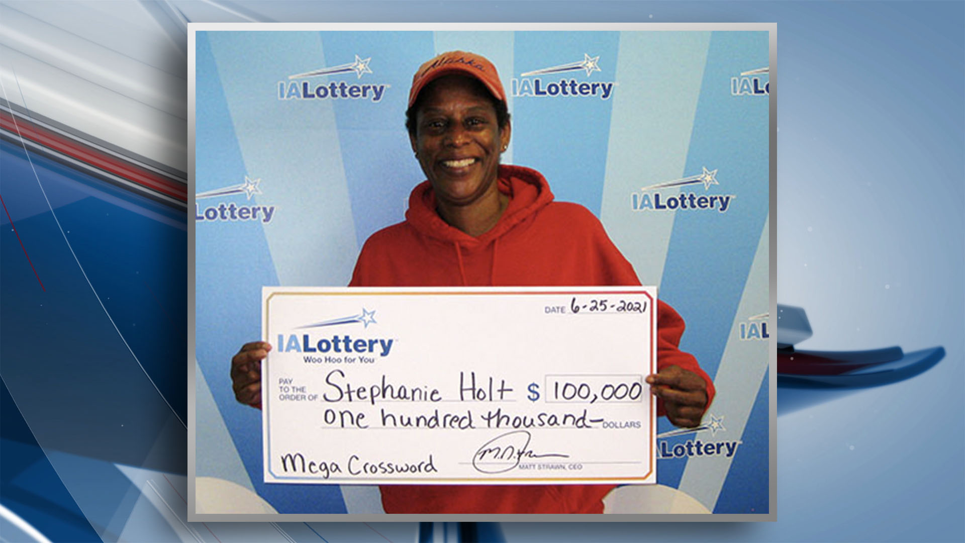 Clarksburg woman becomes multi-millionaire with lottery win