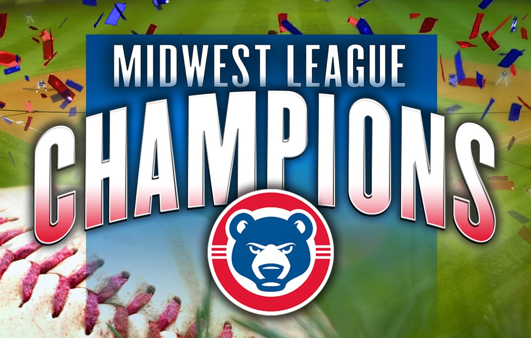 South Bend Cubs win Midwest League Championship by sweeping Clinton