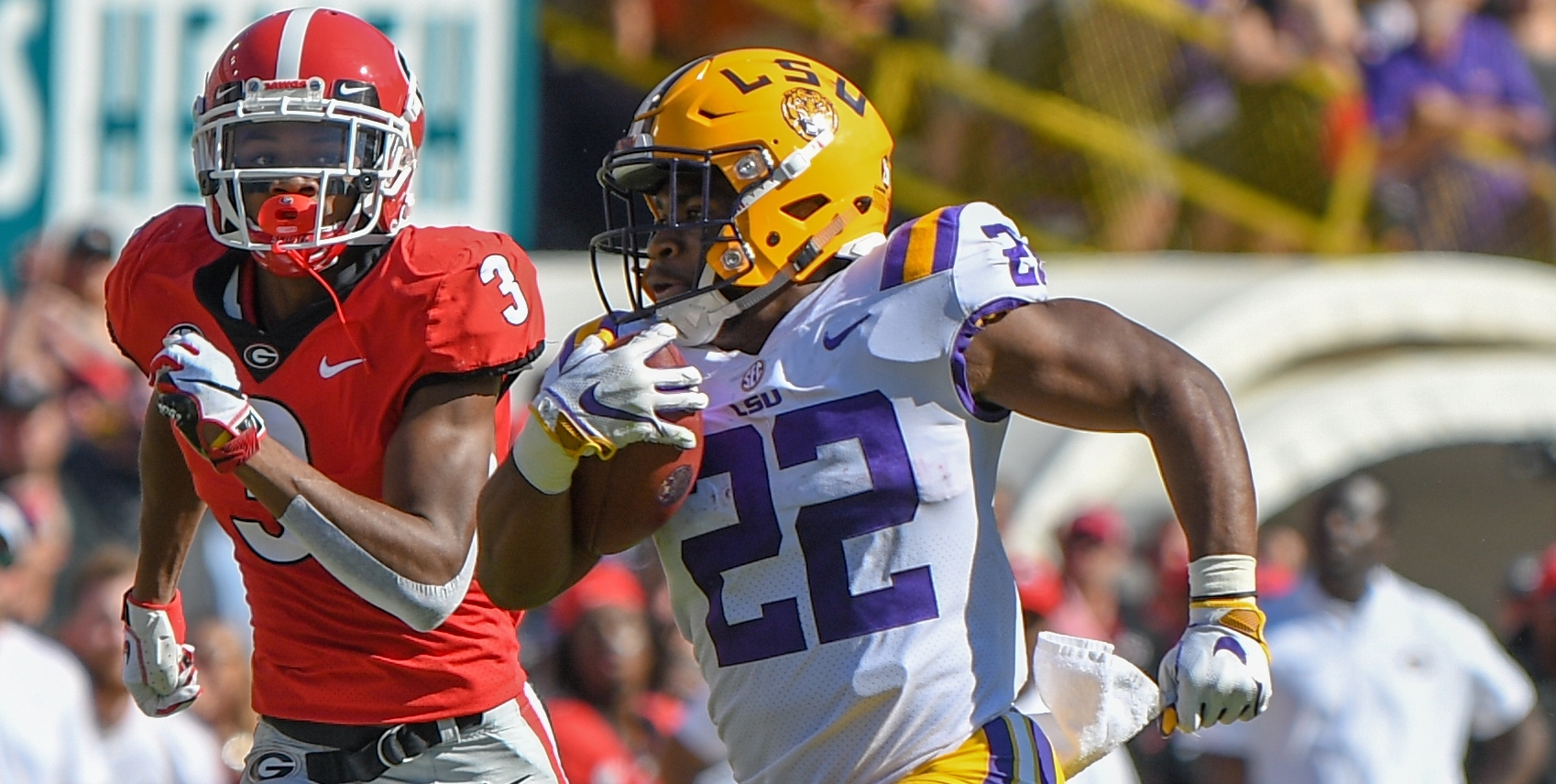 LSU Football - Quarterback Joe Burrow and running back Clyde  Edwards-Helaire are the SEC Offensive Players of the Week after their  historic performance at Alabama! #GeauxTigers