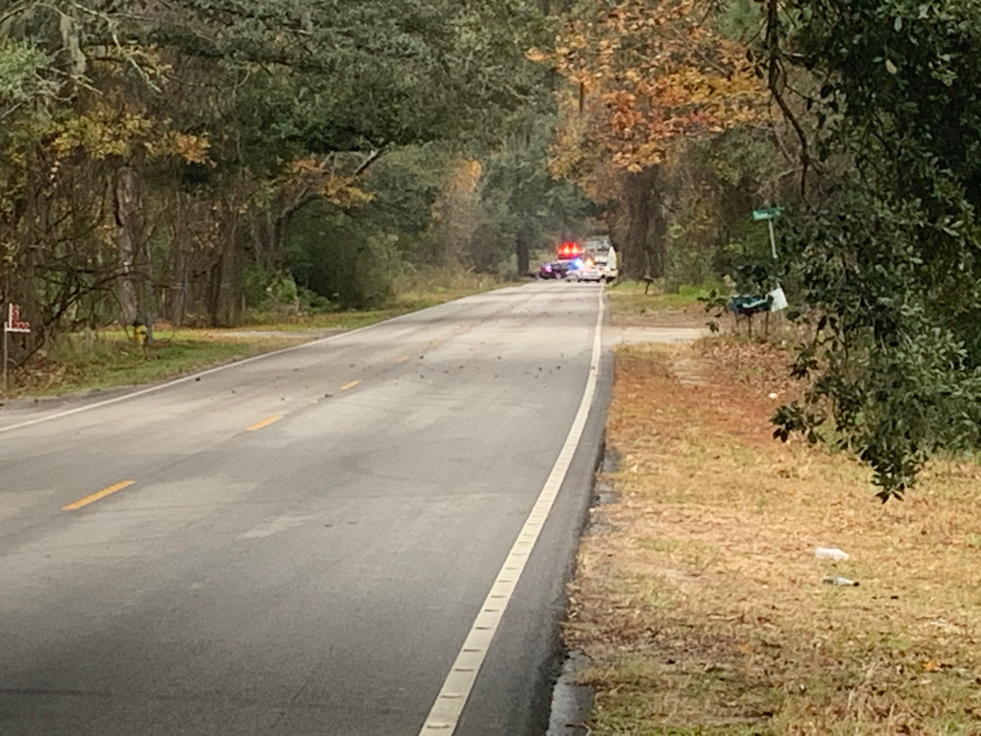 Firefighters: Road closed on Johns Island after car crash