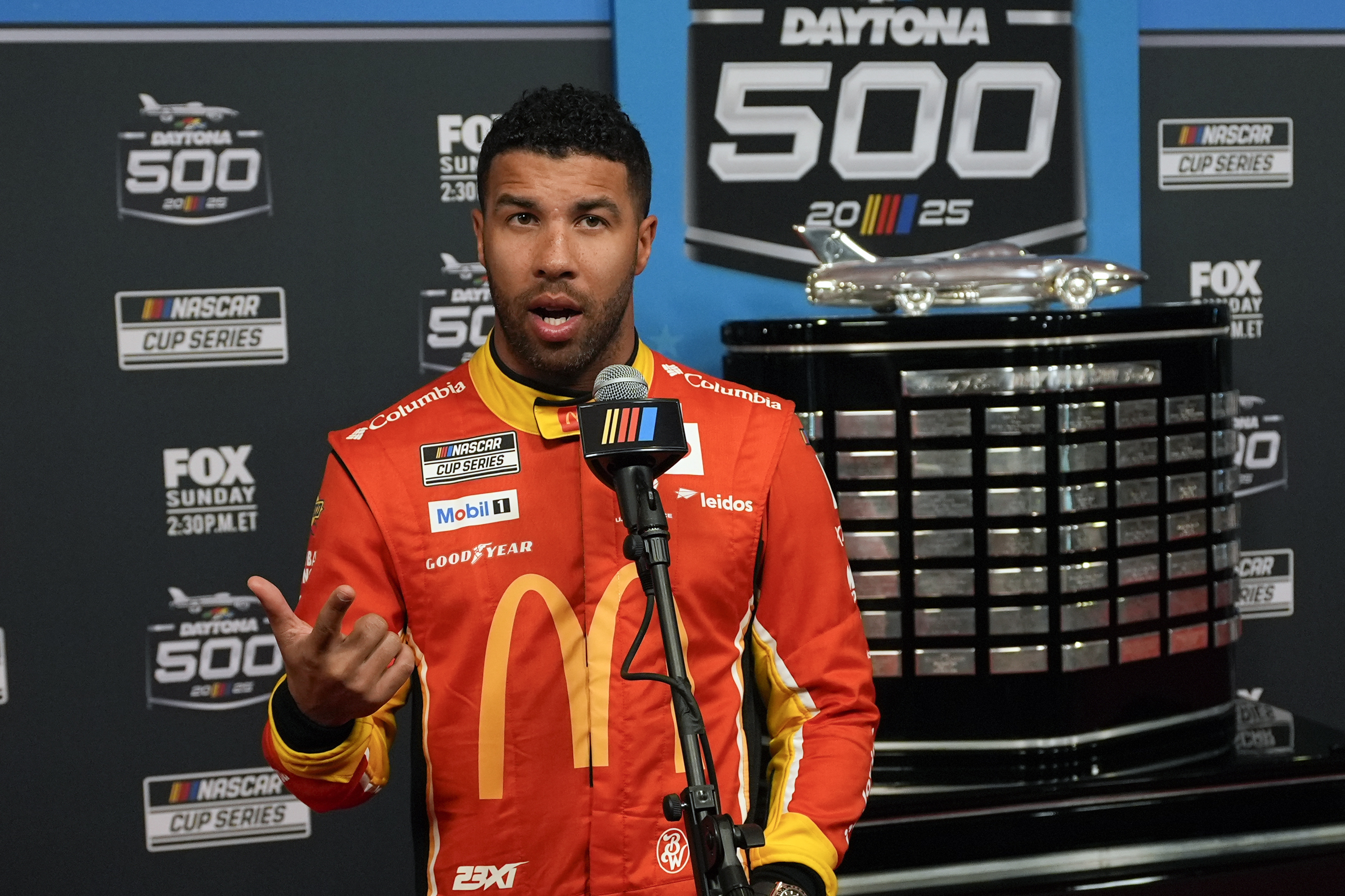 NASCAR's lone Black Cup driver Bubba Wallace 'couldn't care less' if Trump  attends Daytona 500
