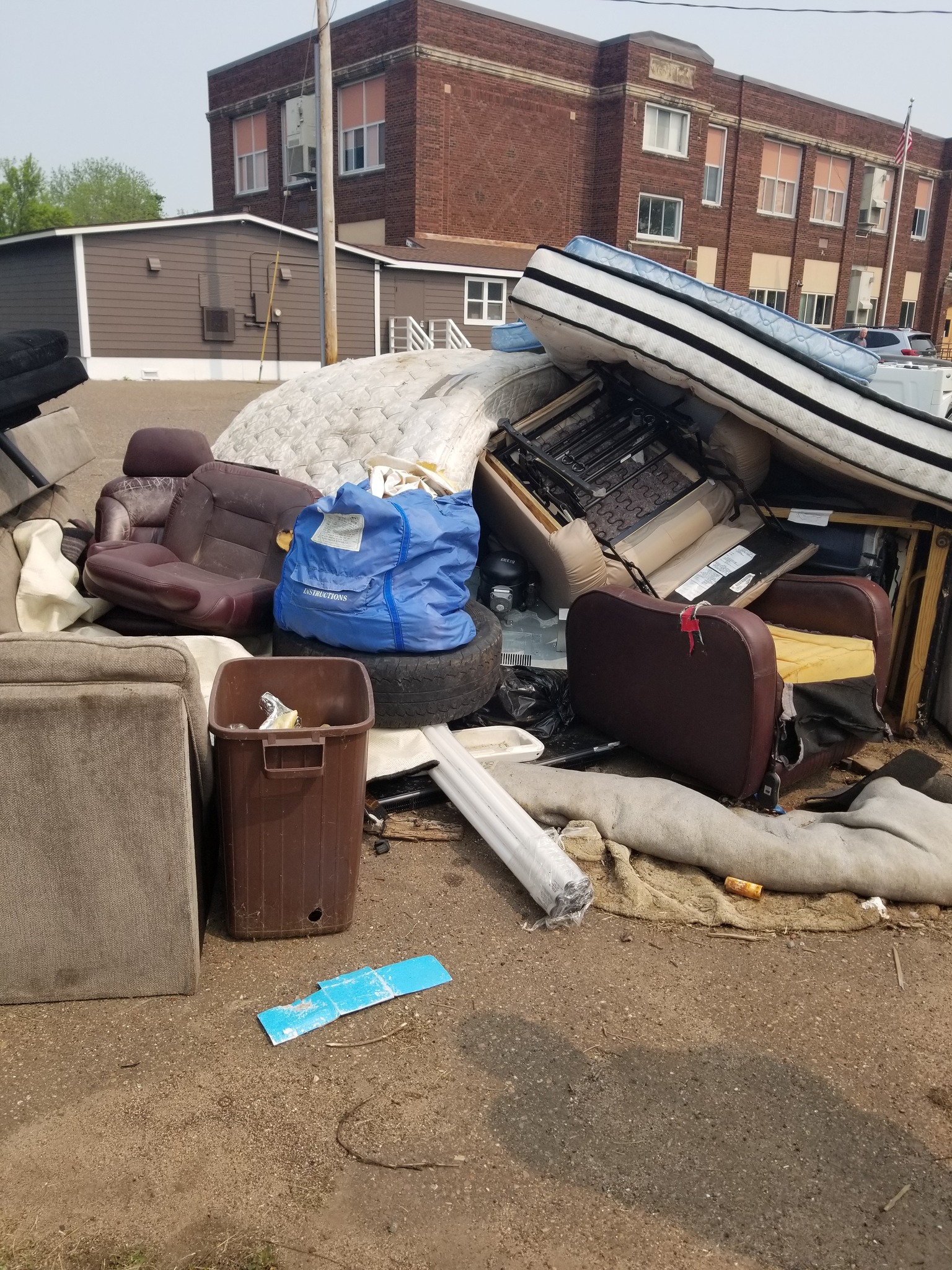 Illegal dumping and theft harms Chippewa Falls Senior Center