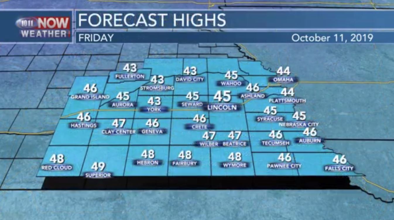 Cold And Windy Weekend Expected