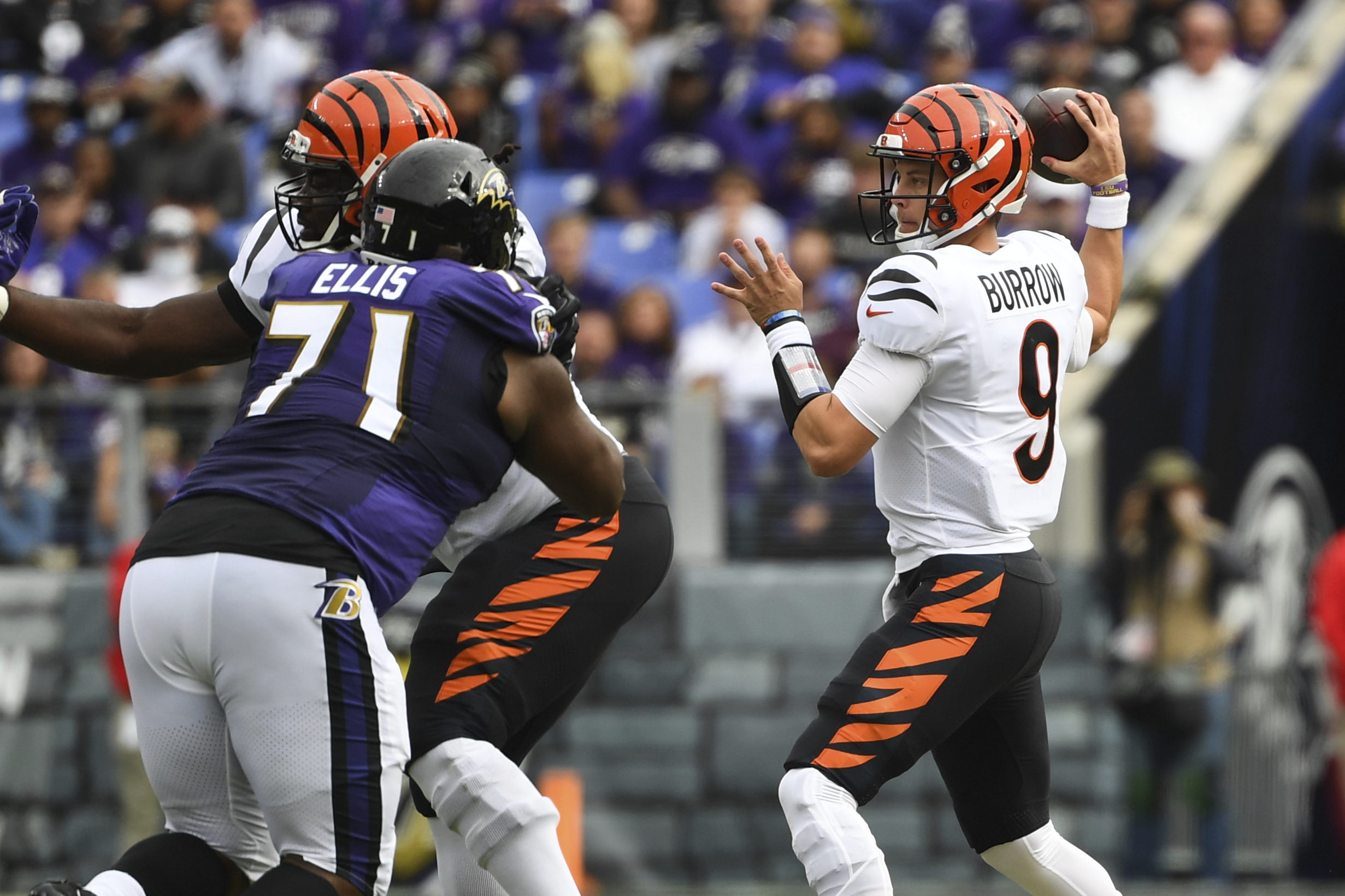 Cincinnati Bengals vs Baltimore Ravens - October 24, 2021