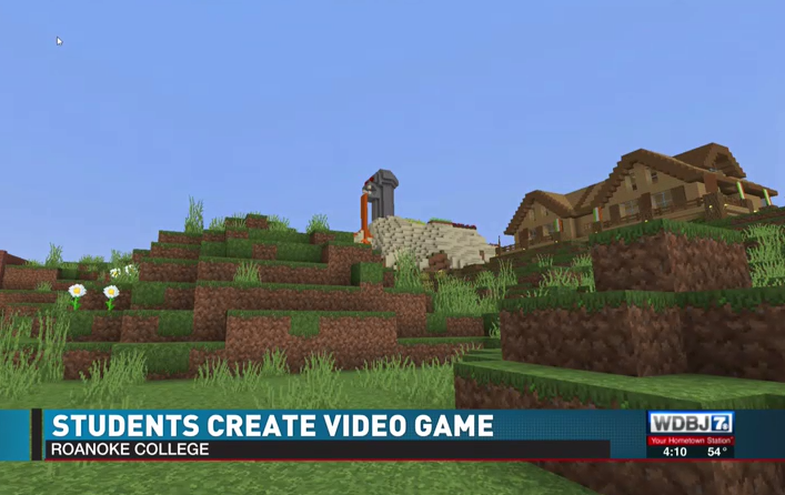 Roanoke College students come up with their own MineCraft server called "RC  Craft"