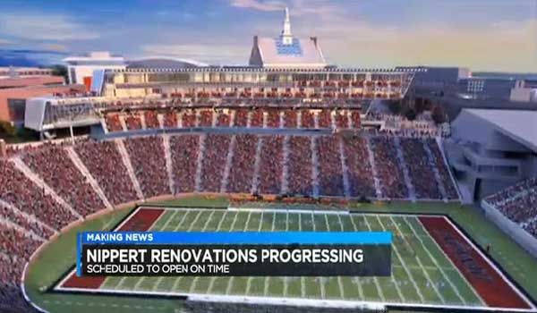 Nippert Stadium Renovation & Construction Renderings 