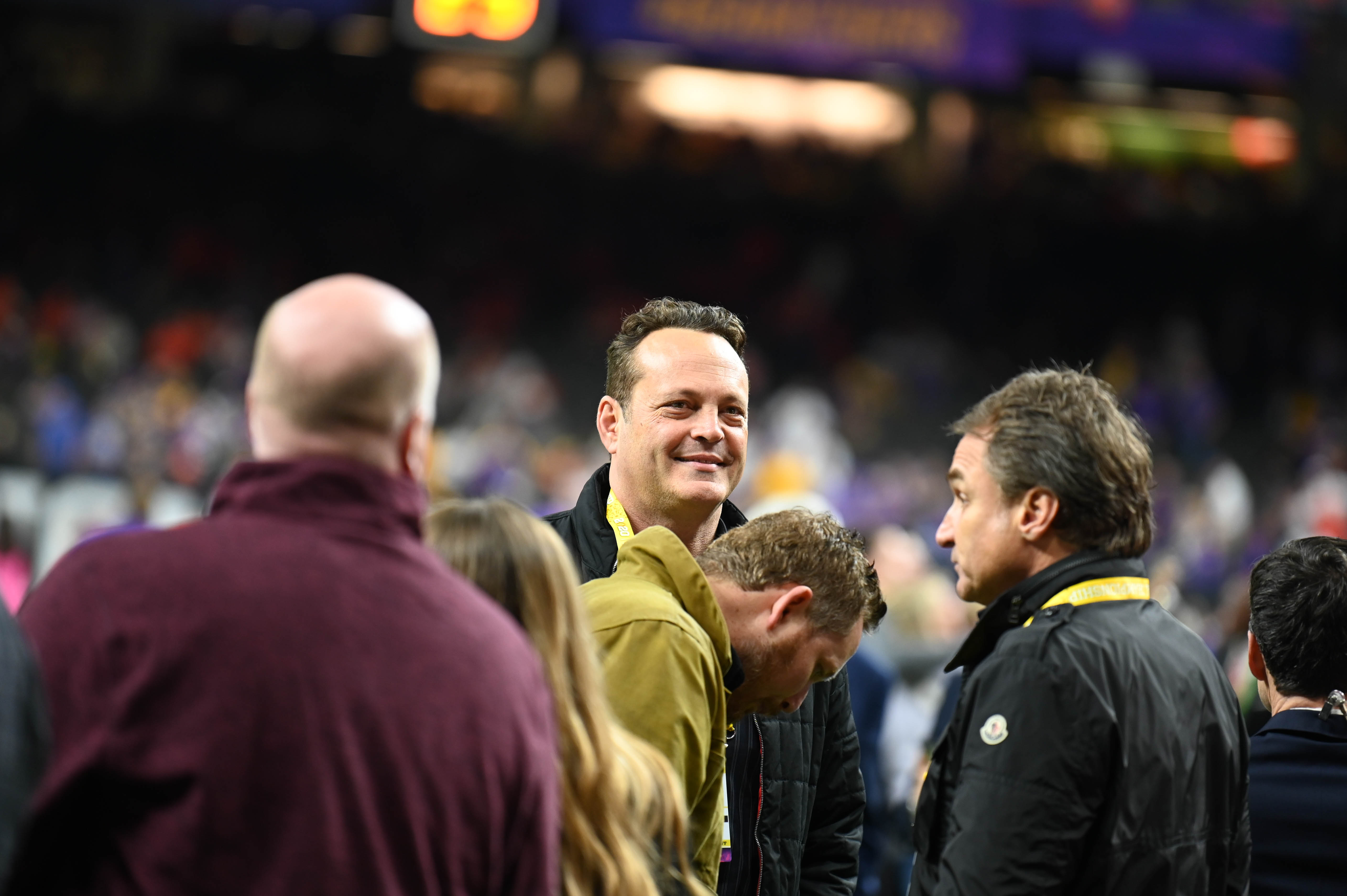 Celebrities attend CFP National Championship game