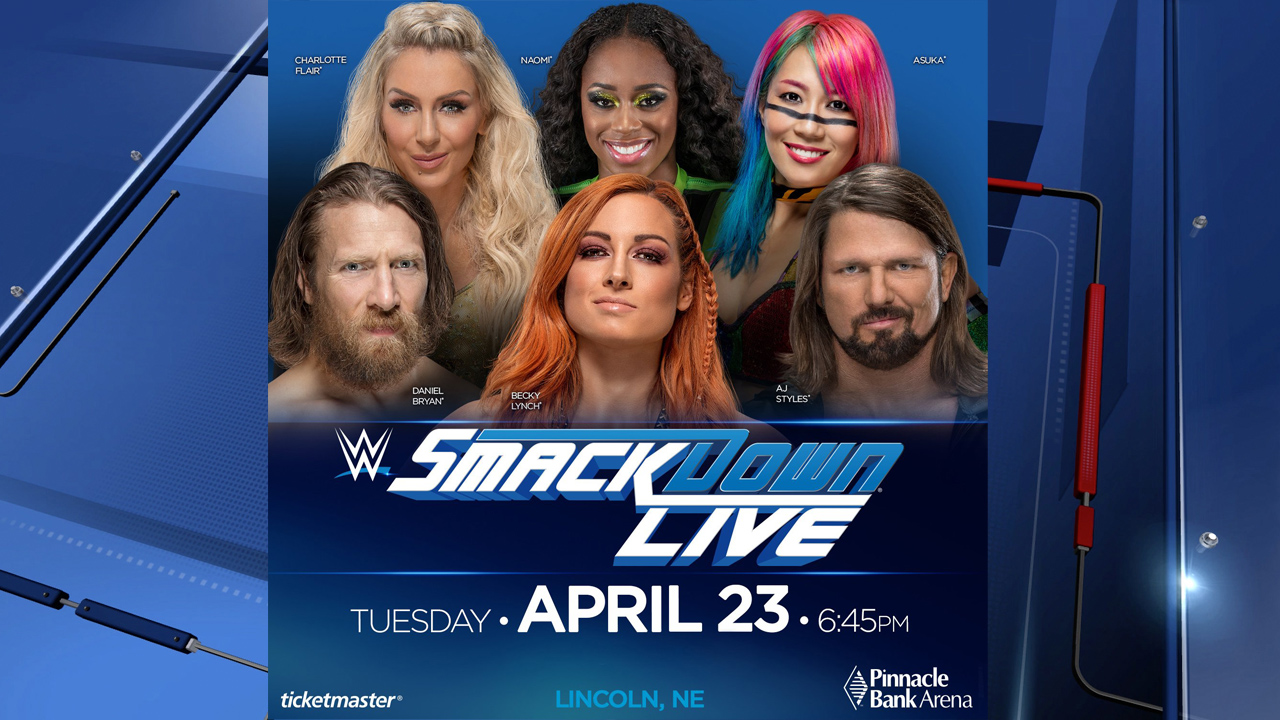 WWE SmackDown Live coming to Lincoln in April