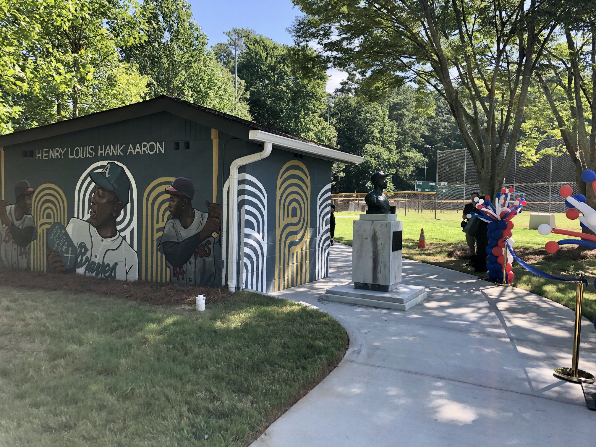 Baseball Field at Gresham Park Dedicated to Late Hank Aaron - The Atlanta  Voice