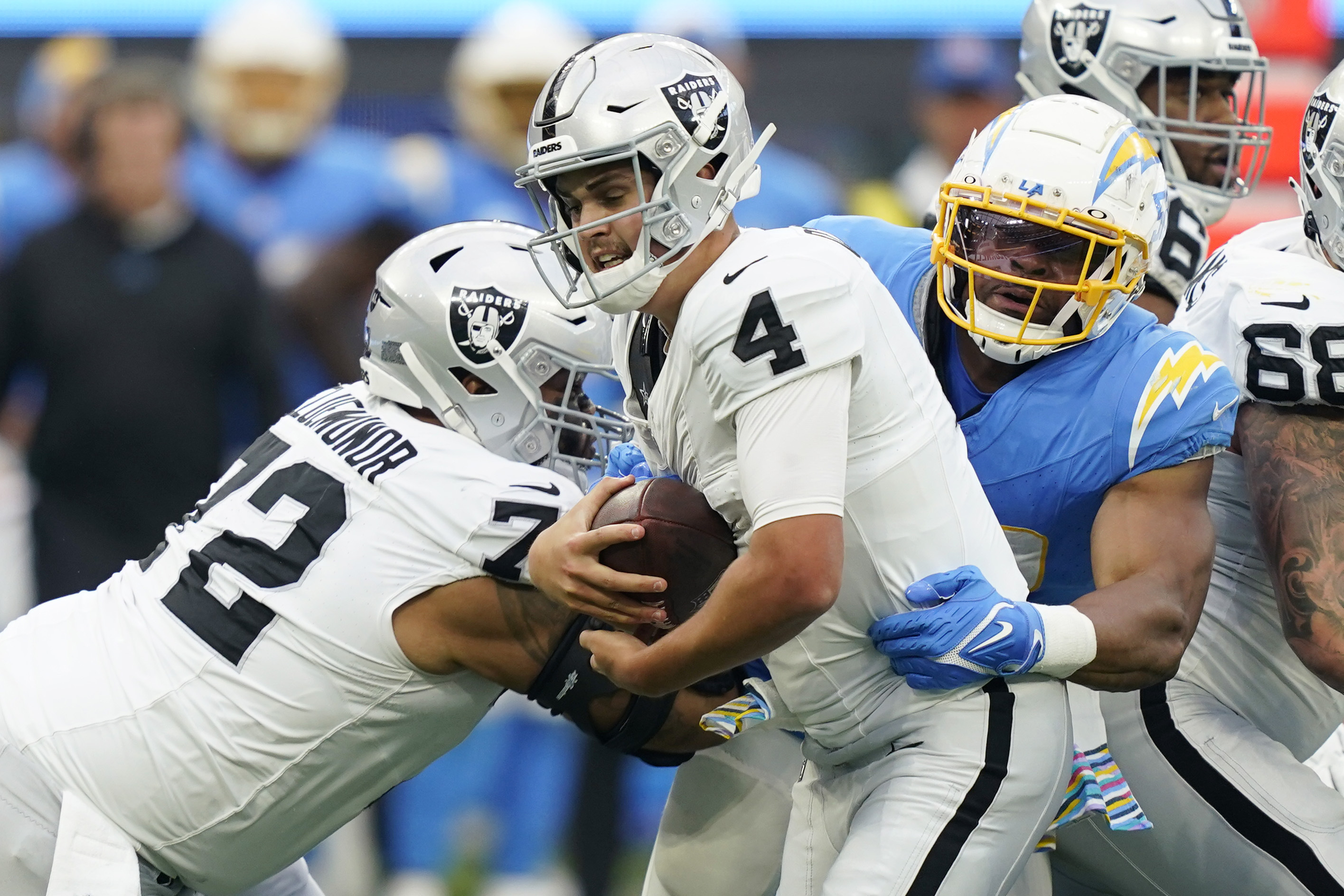 Aidan O'Connell to start at quarterback for Raiders vs. Chargers - NBC  Sports