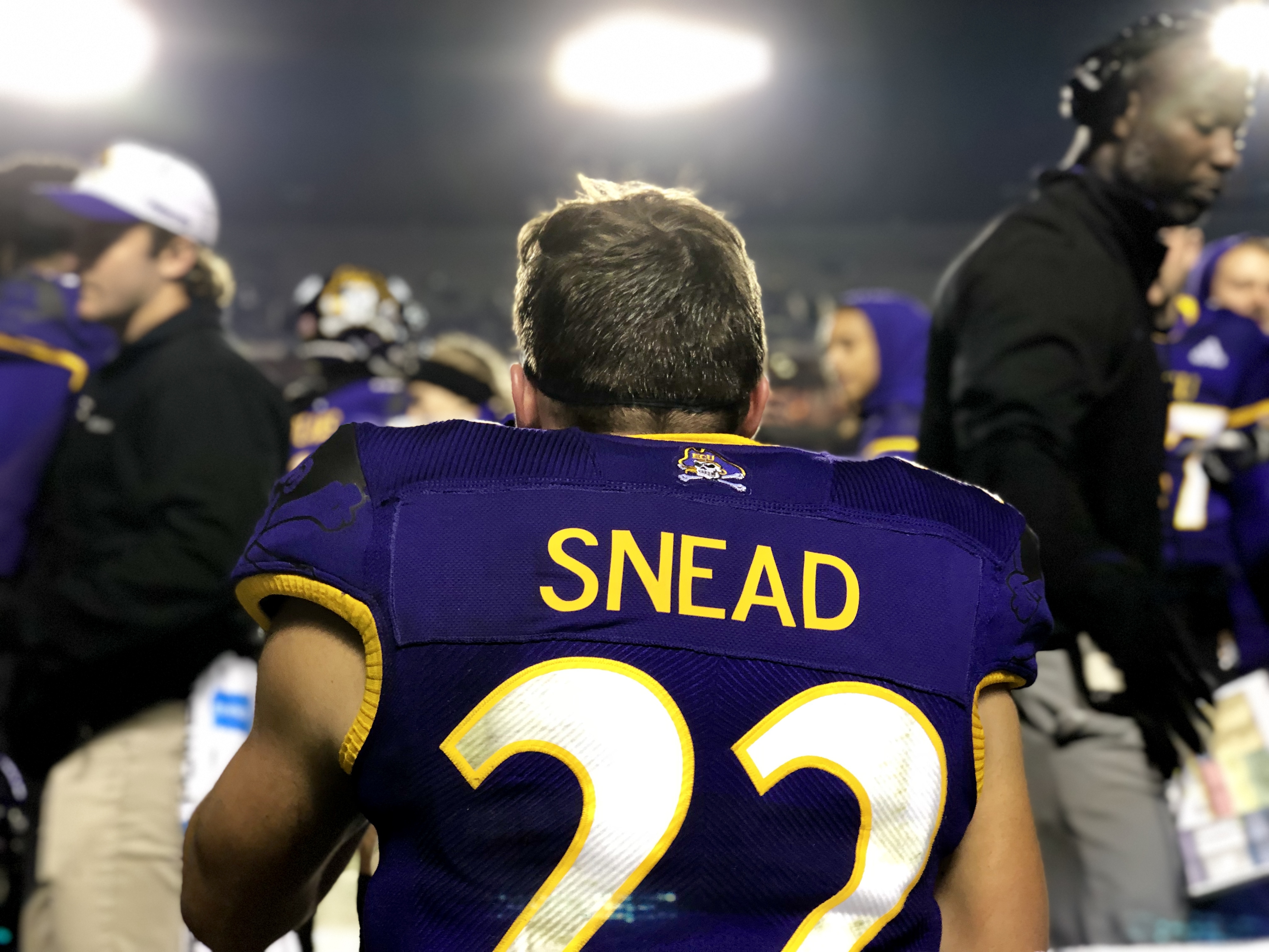 ECU's Tyler Snead shows you don't have to be the biggest to be the