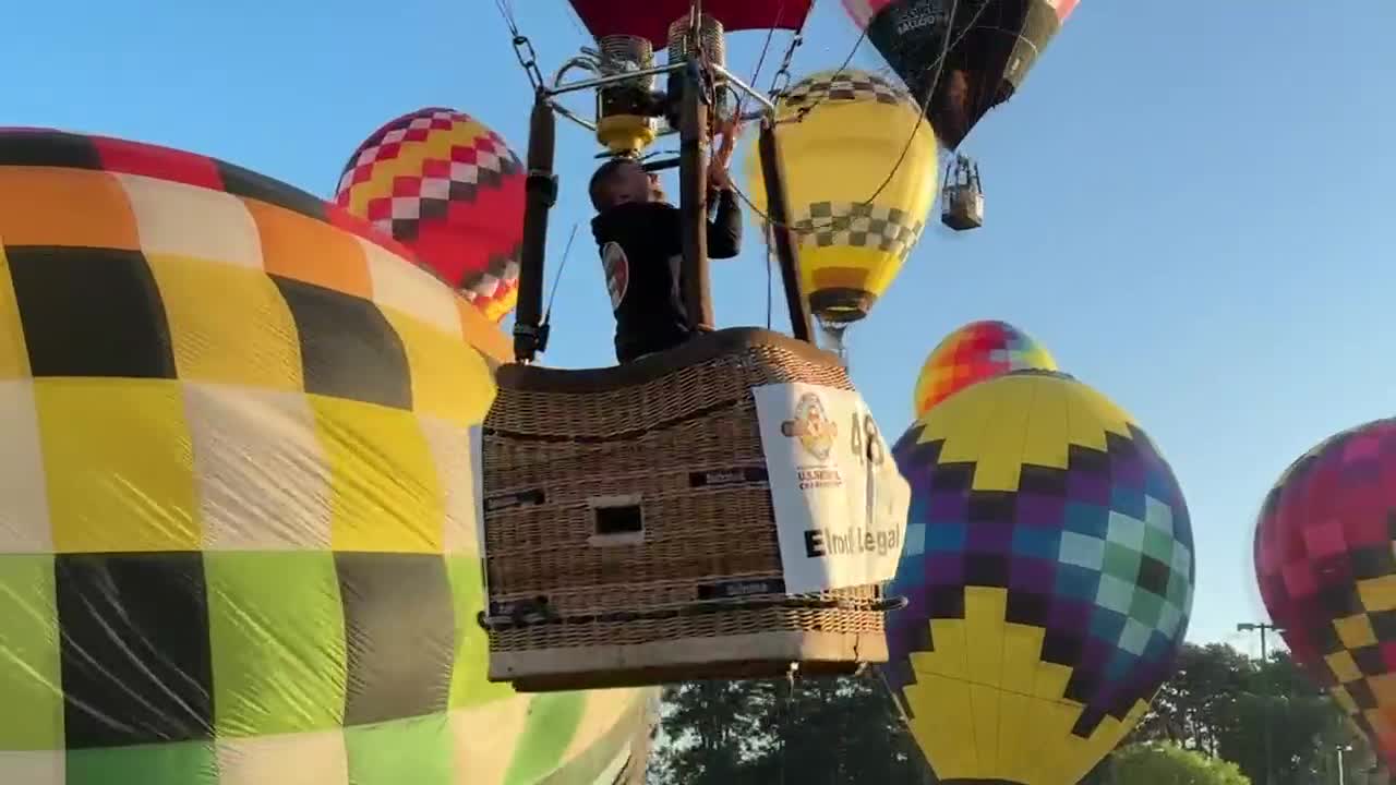 Chapeau de ballons à air chaud - France