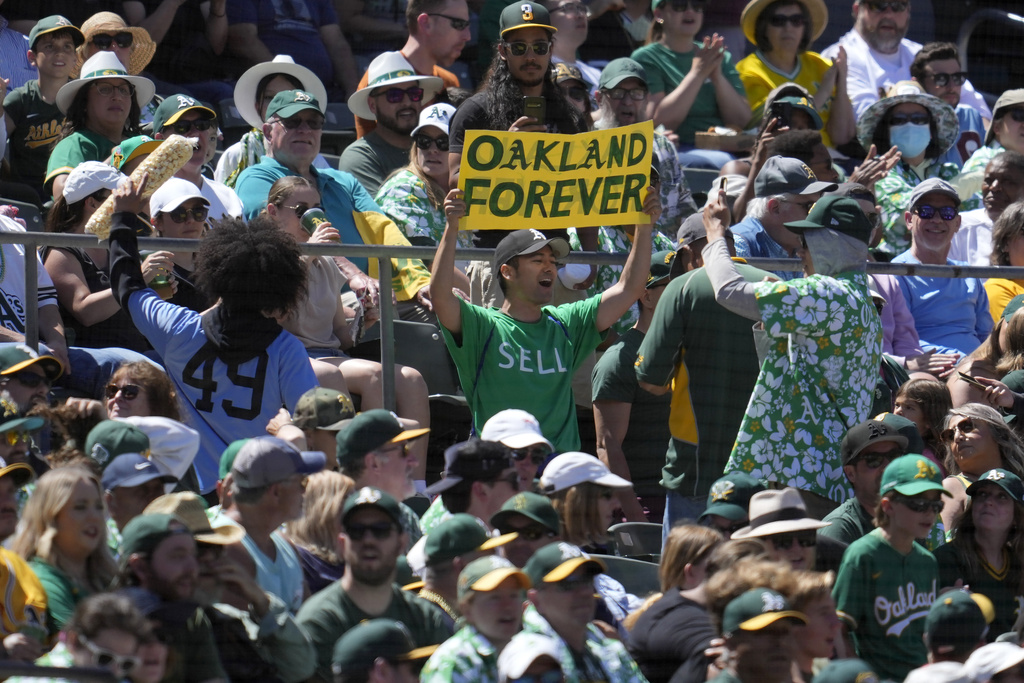 MLB commissioner Rob Manfred says A's fans 'reverse boycott' doesn't make  up for 'a decade worth of inaction