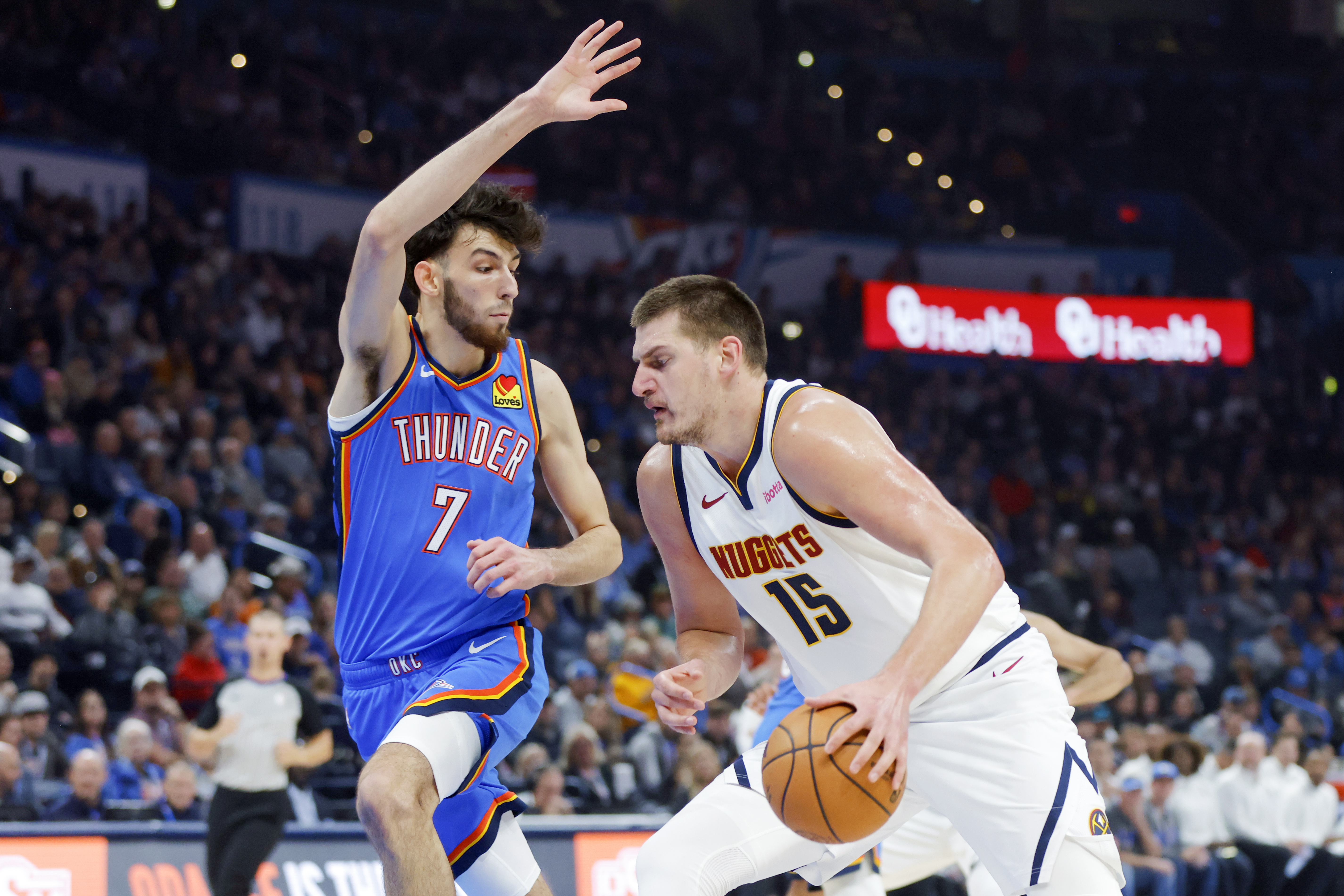 Nikola Jokic finishes with triple-double, helps Nuggets edge Pacers