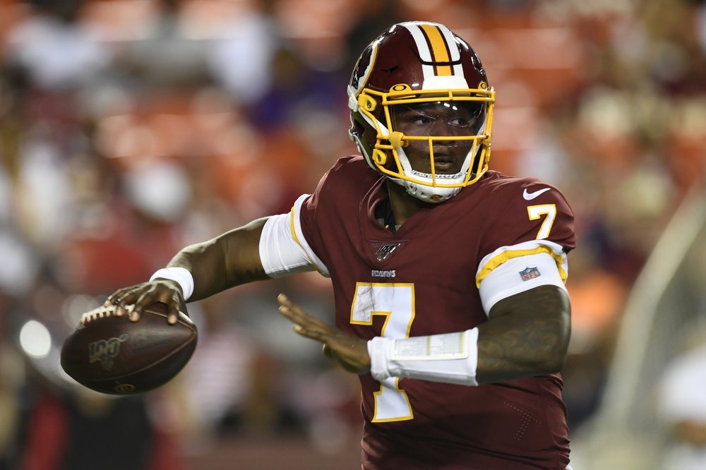 Redskins QB Dwayne Haskins flashes skill vs. Ravens