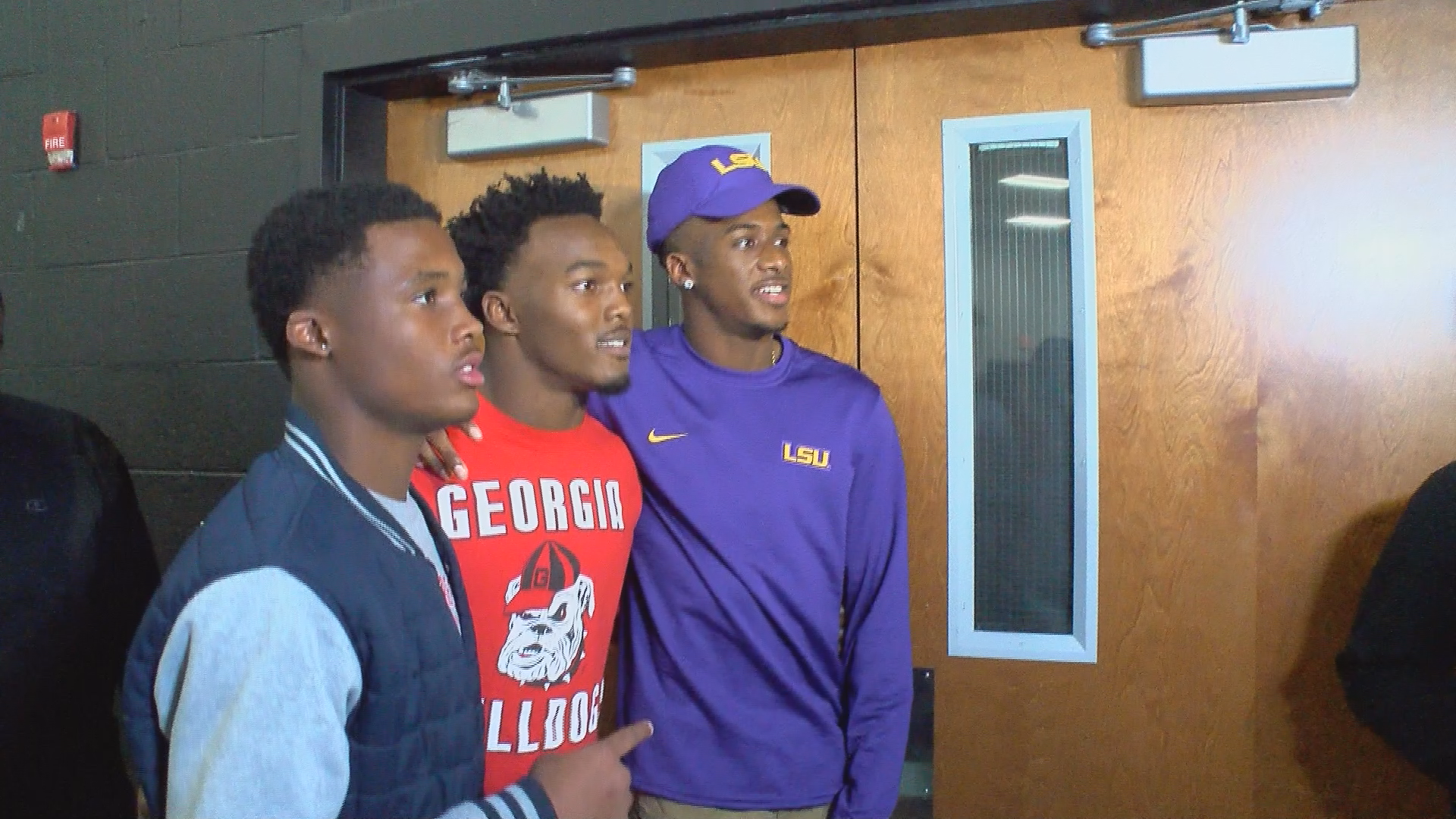 Nakobe Dean and Raydarious Jones school commitment announcement