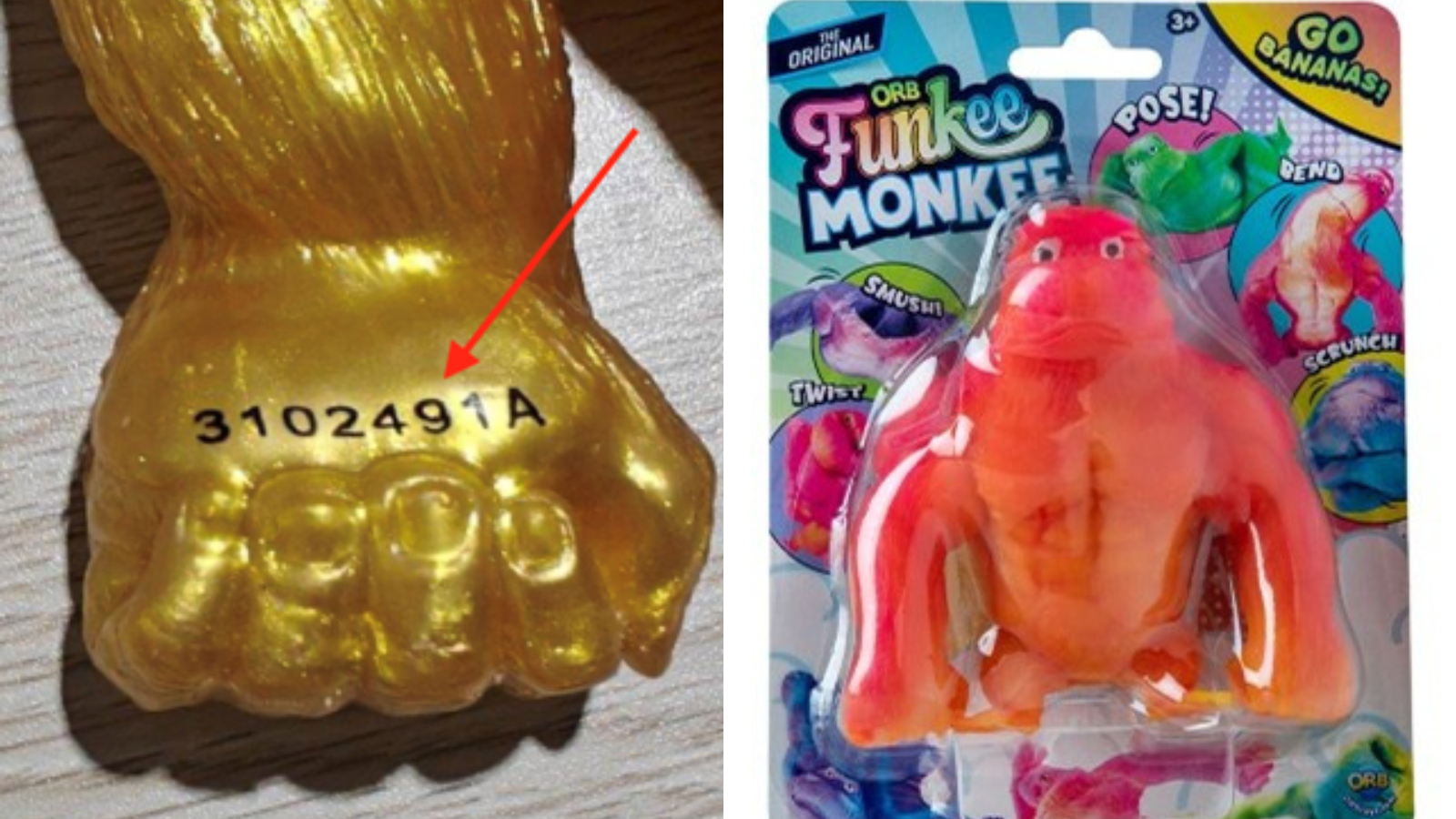 amarillo sexspielzeug Squishy toy sold at Walmart and Ollie's is being recalled for possible  asbestos