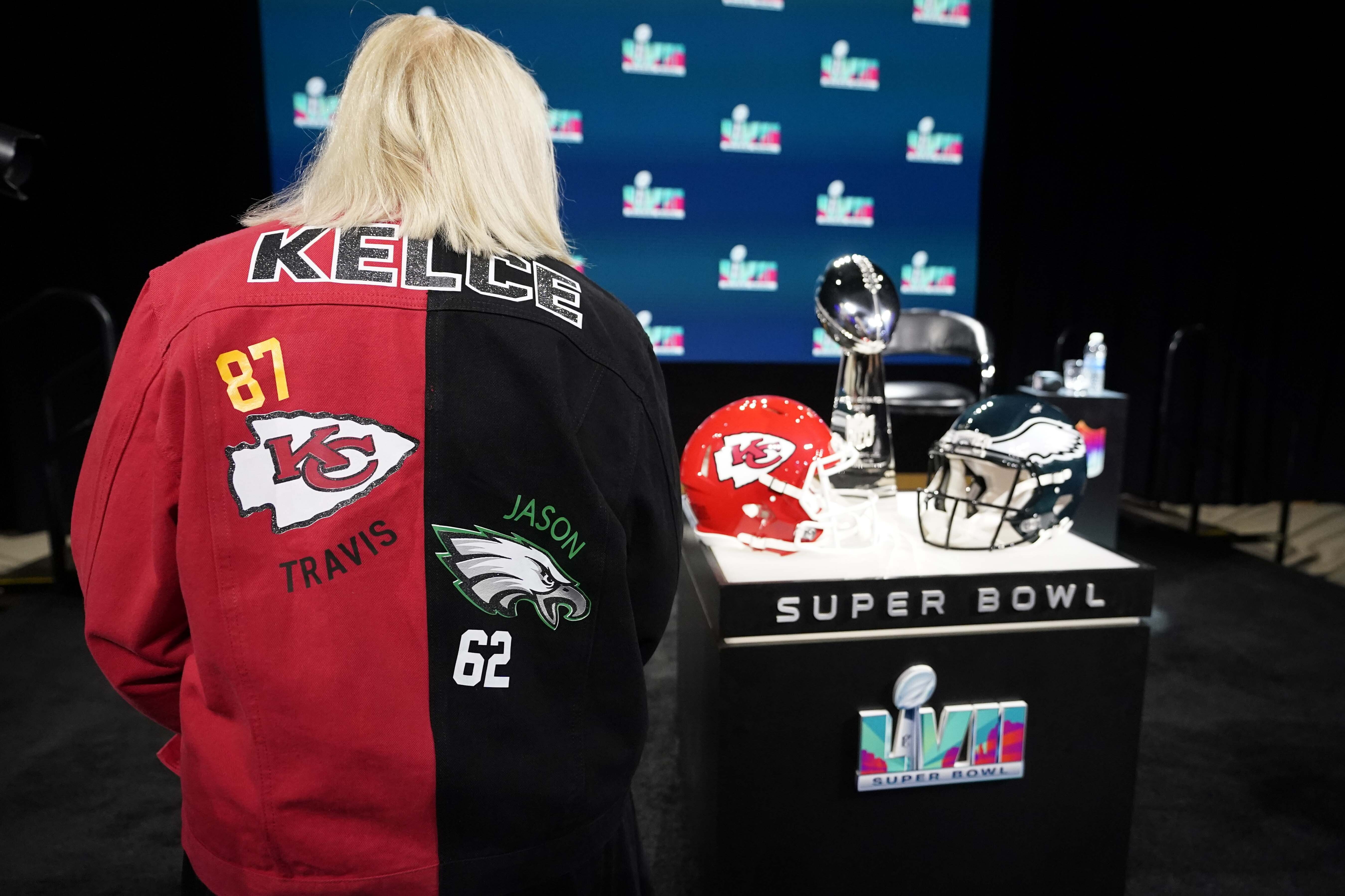 Donna Kelce Shows Off Her Split Eagles-Chiefs Game Day Fit