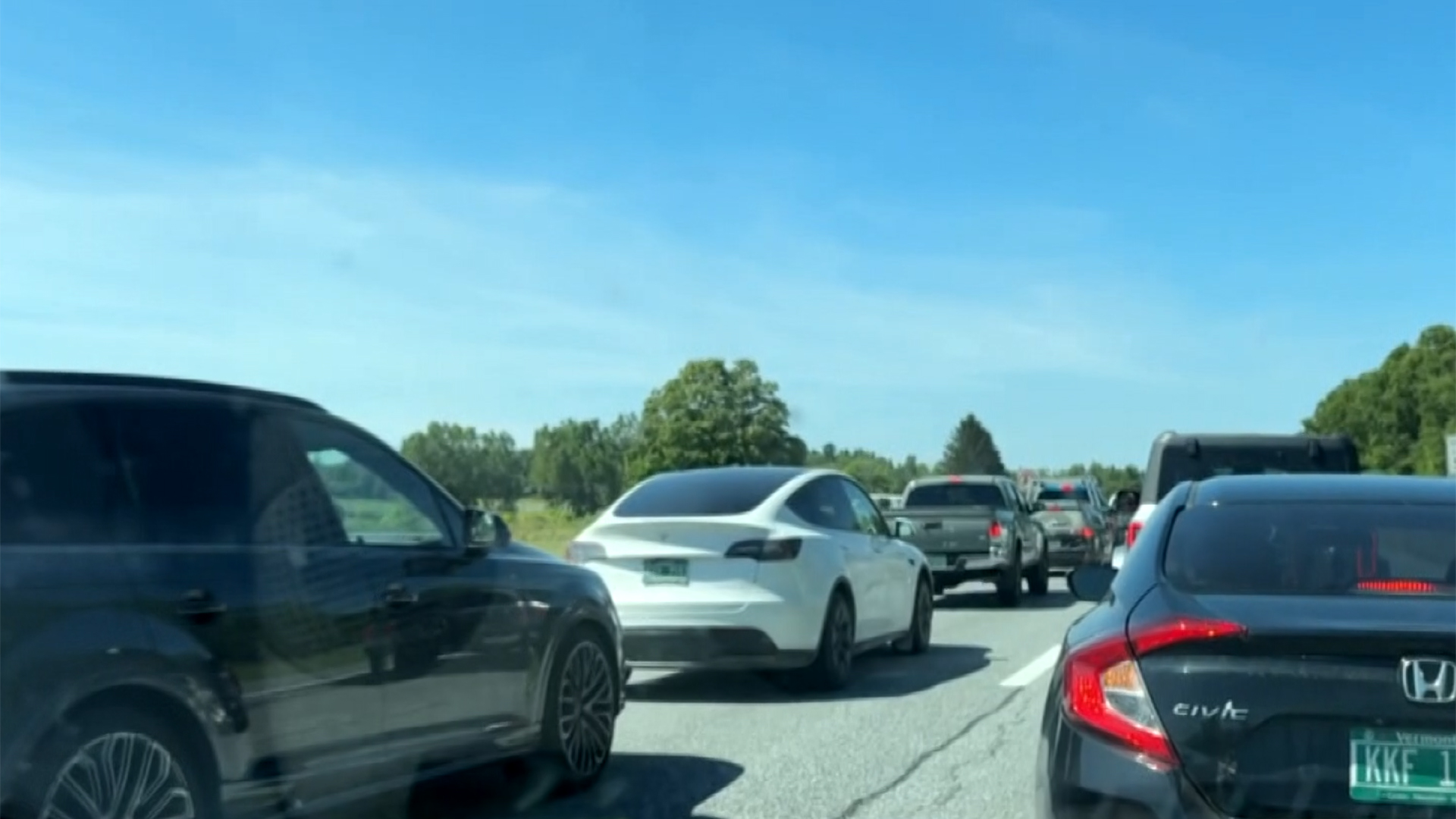 Interstate 89 reopens after incident on South Burlington overpass