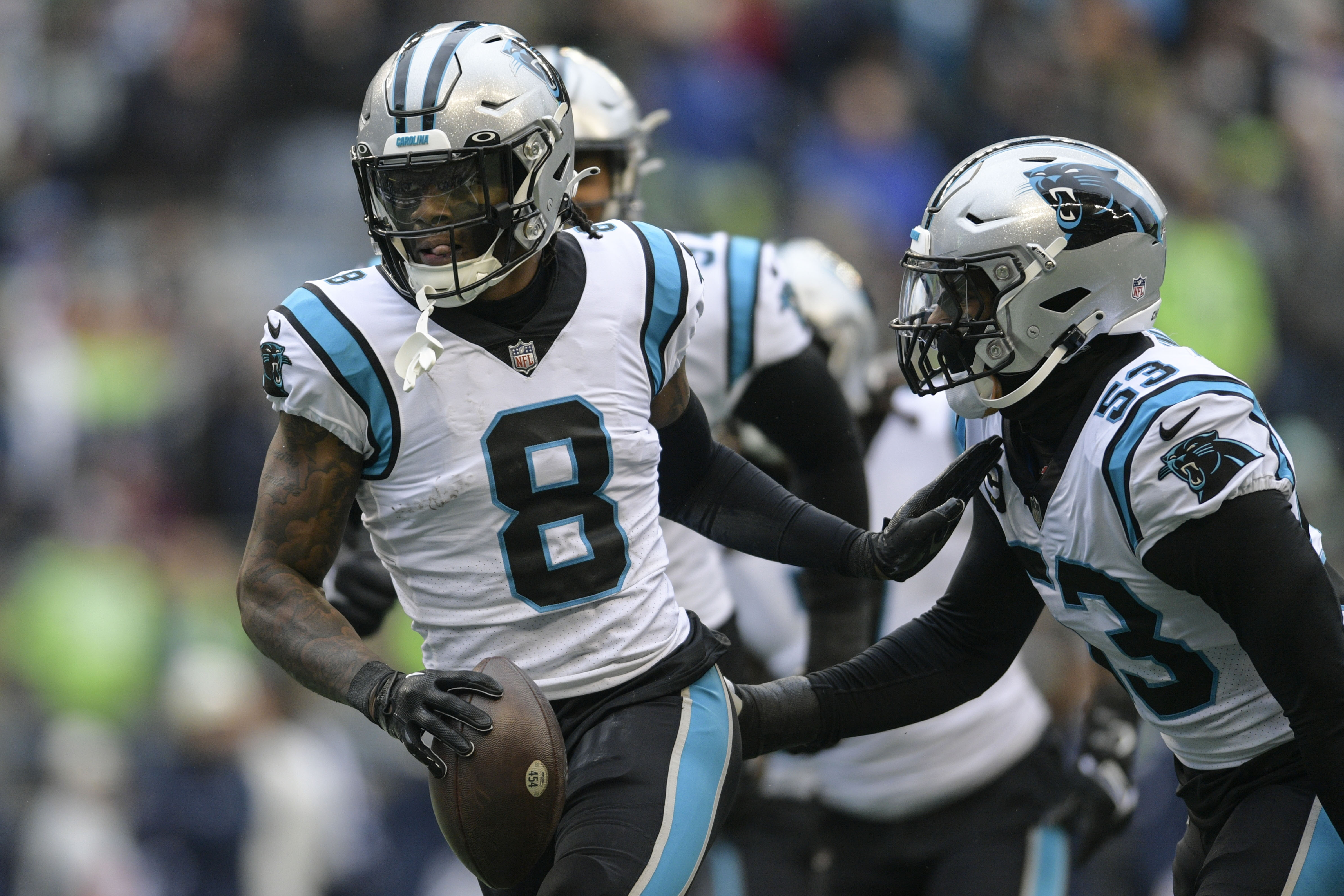 Panthers run over and through Seahawks for 30-24 victory