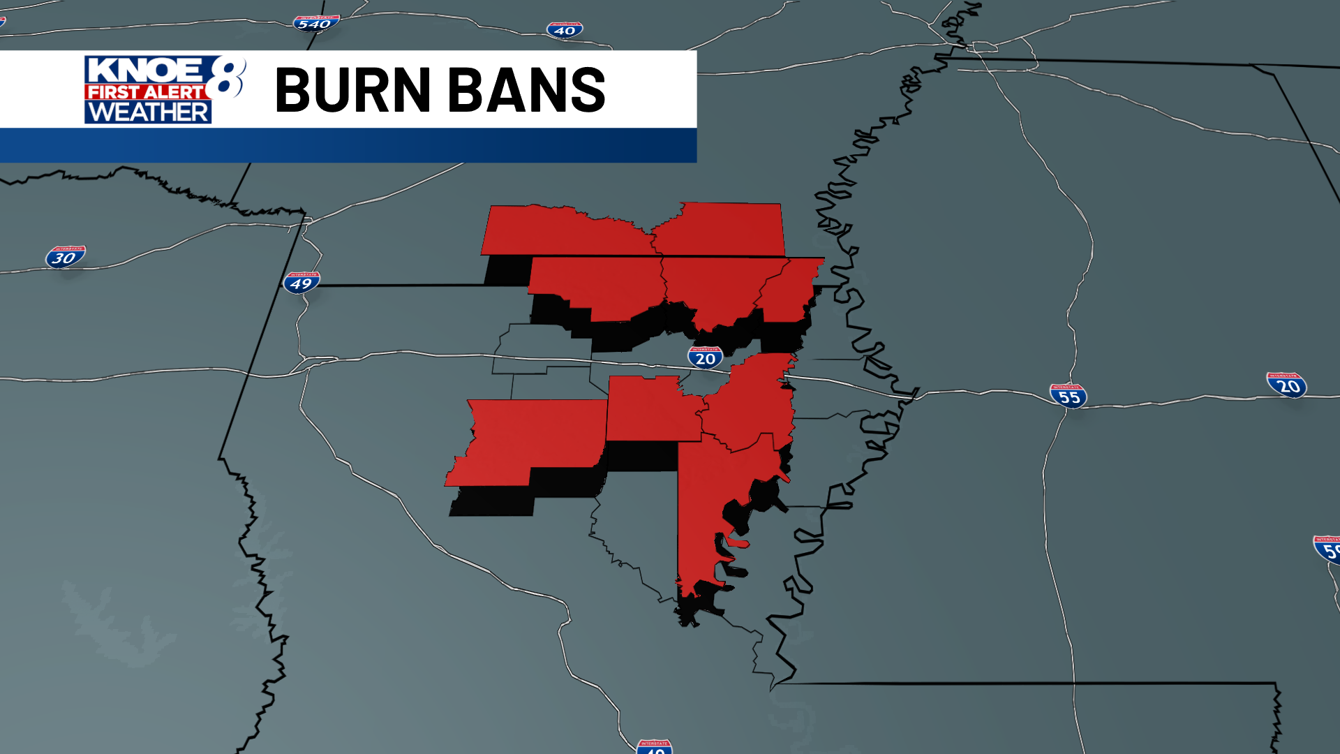 Updated Burn Bans