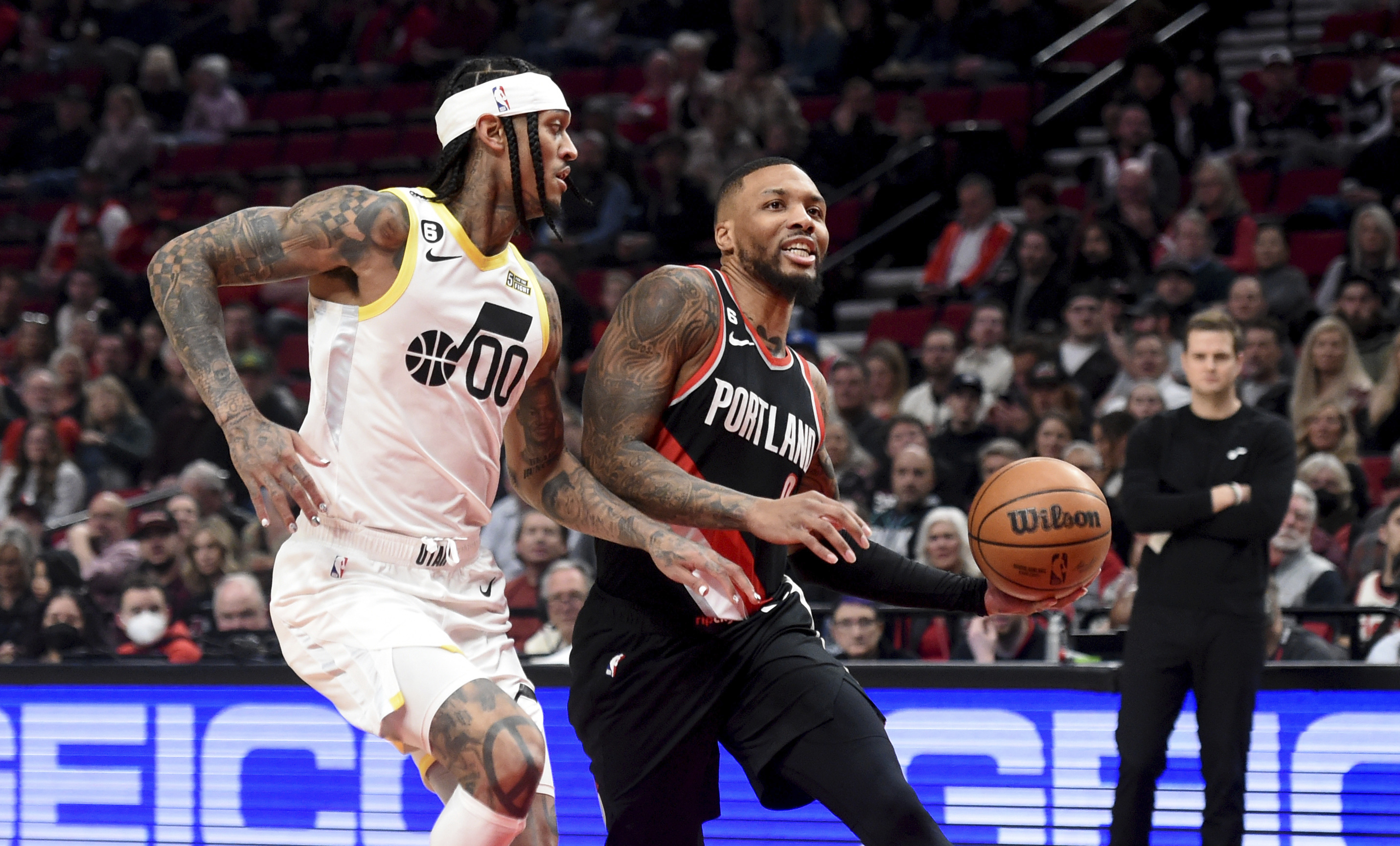 Lillard has season-high 60 points, Blazers beat Jazz 134-124