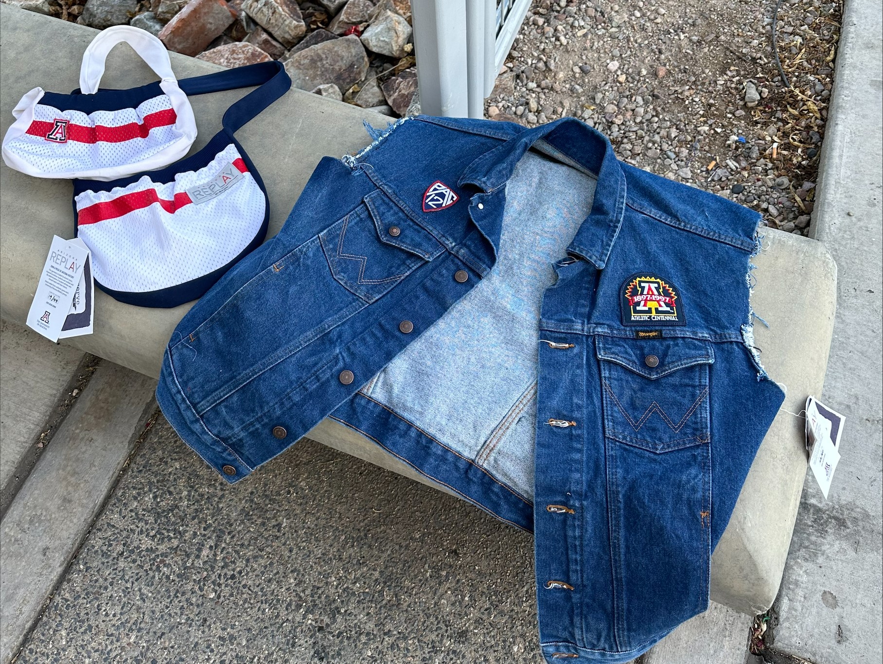 UArizona upcycling retired football jerseys through student program