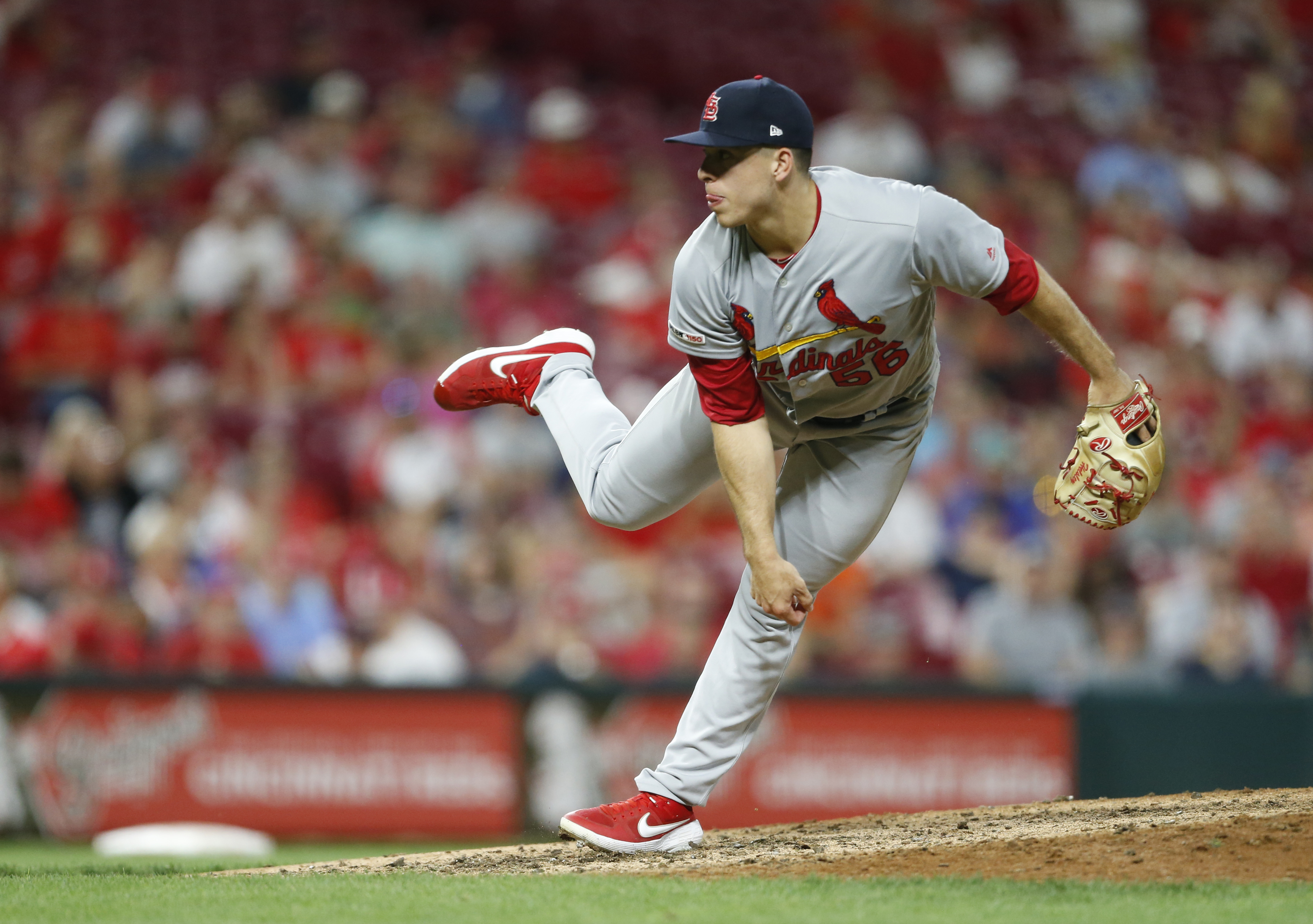 Cardinals' Helsley gives thumbs down to Tomahawk Chop chant