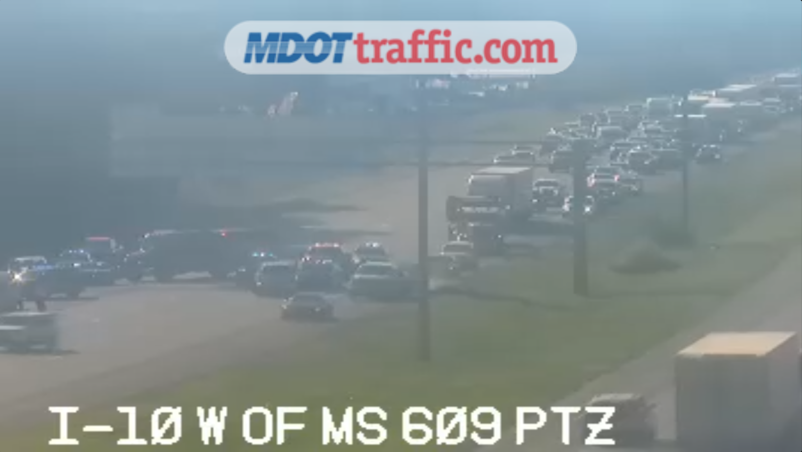 CLEARED: Multivehicle crash on I-10 E at Hwy 609