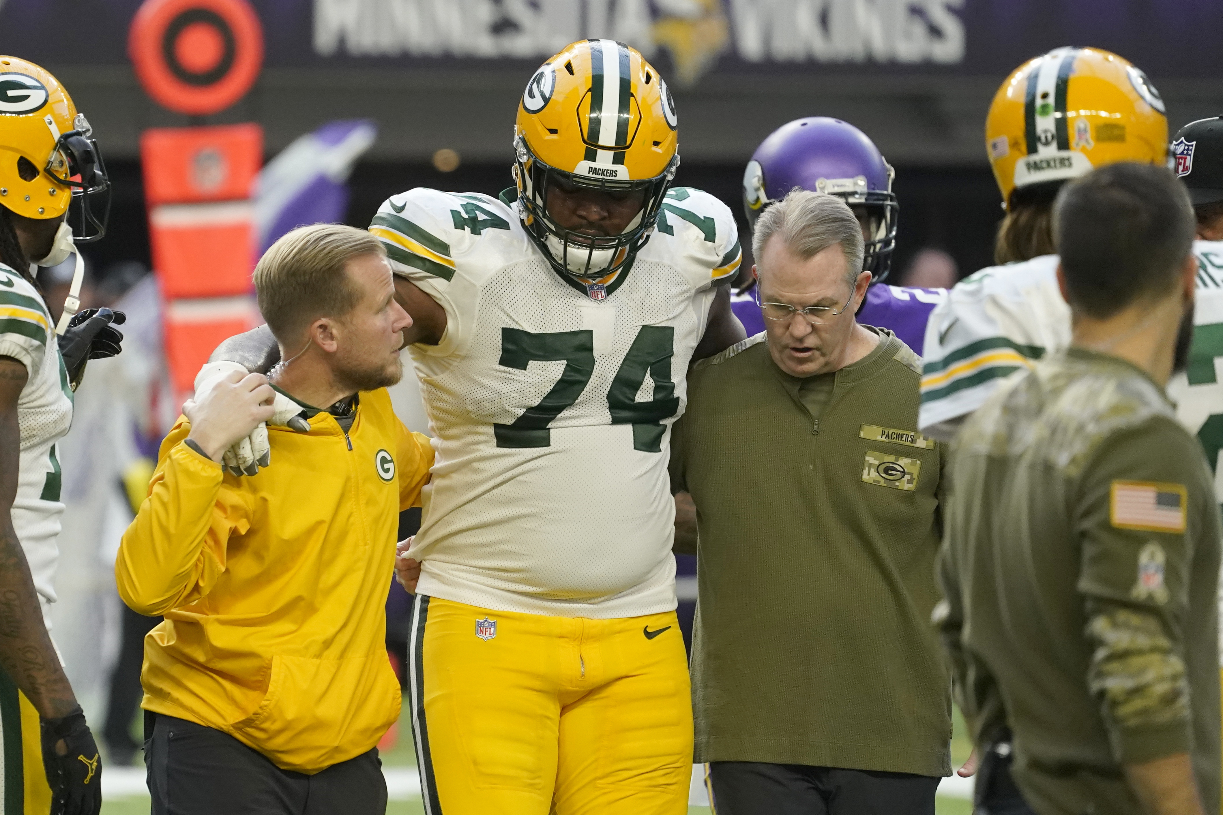 Report: The Green Bay Packers Will Be Without David Bakhtiari And Elgton  Jenkins Against Vikings