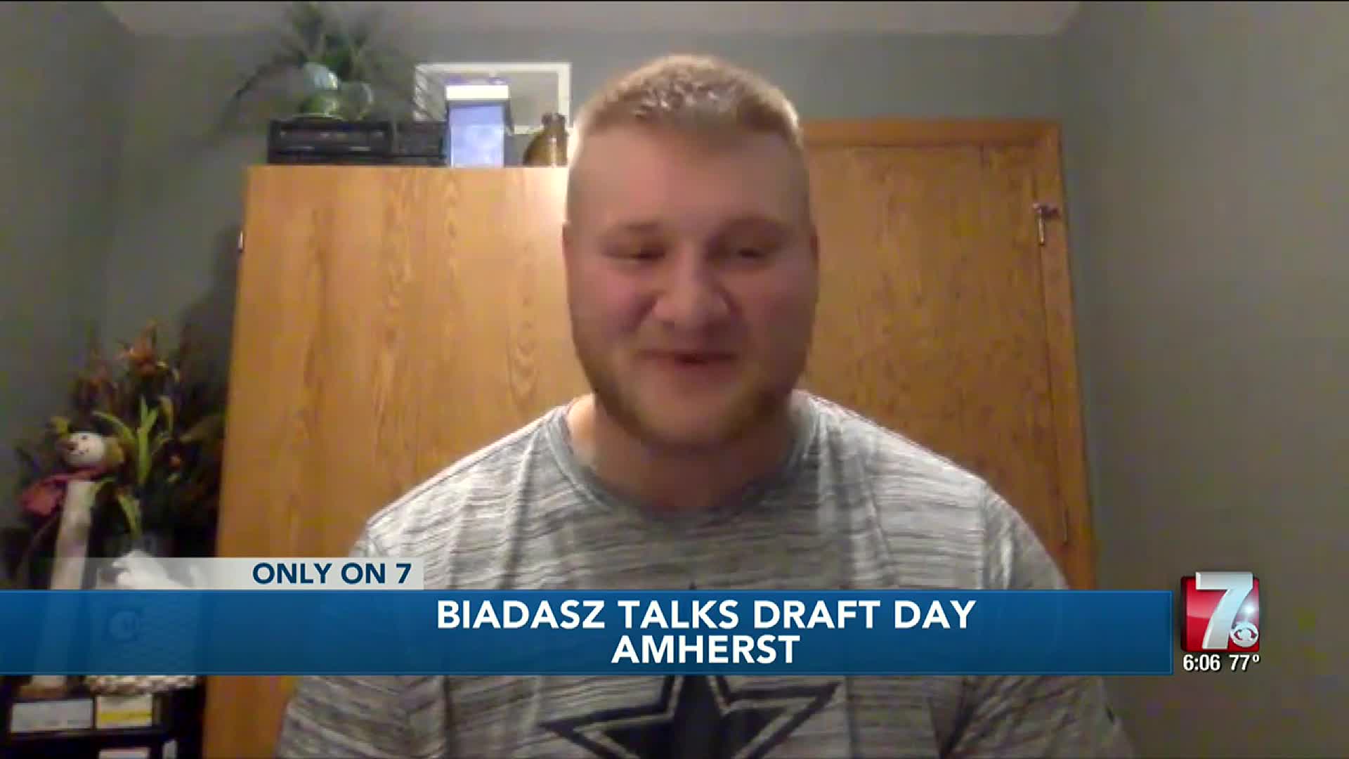 Amherst native, Cowboys center Tyler Biadasz returns home to play