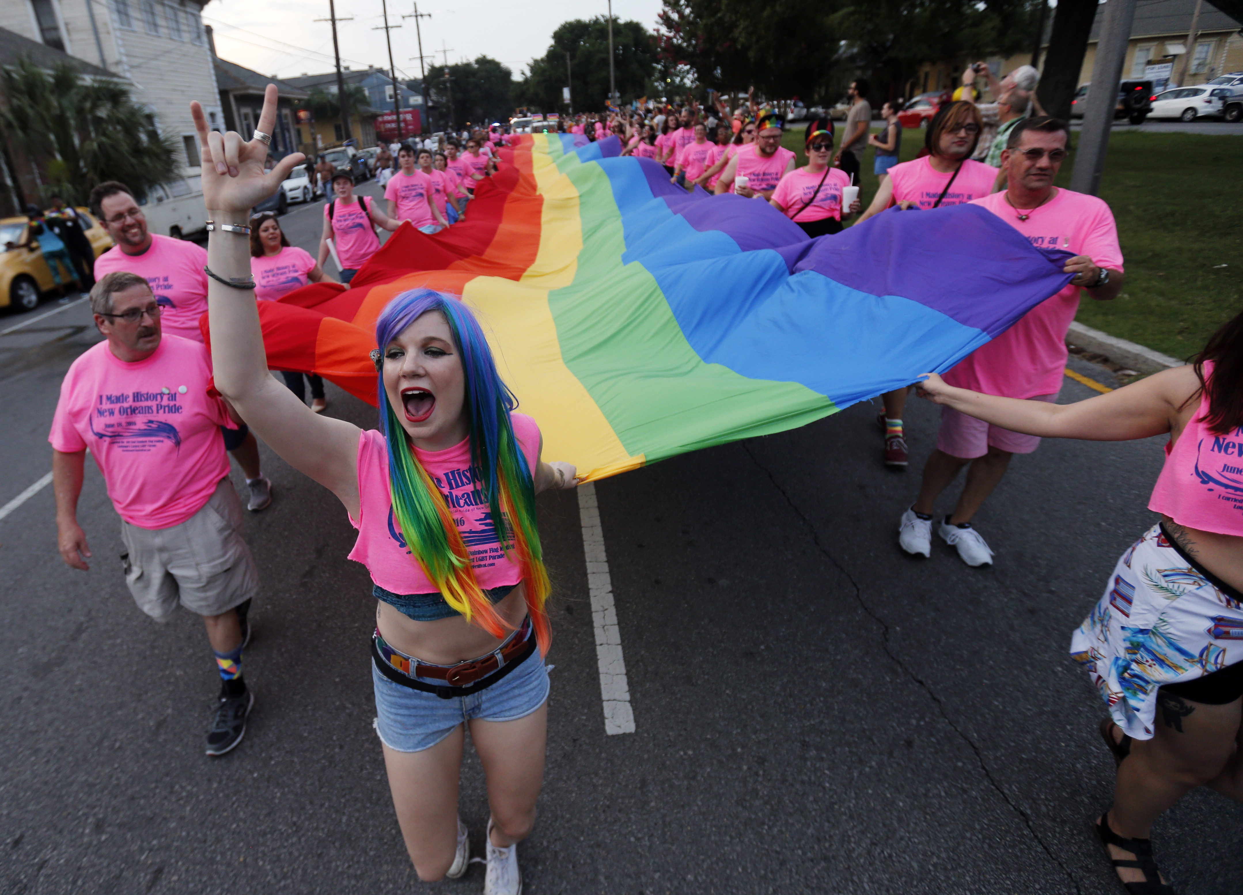 New Orleans celebrates Pride month with block party, parade, naked bike ride