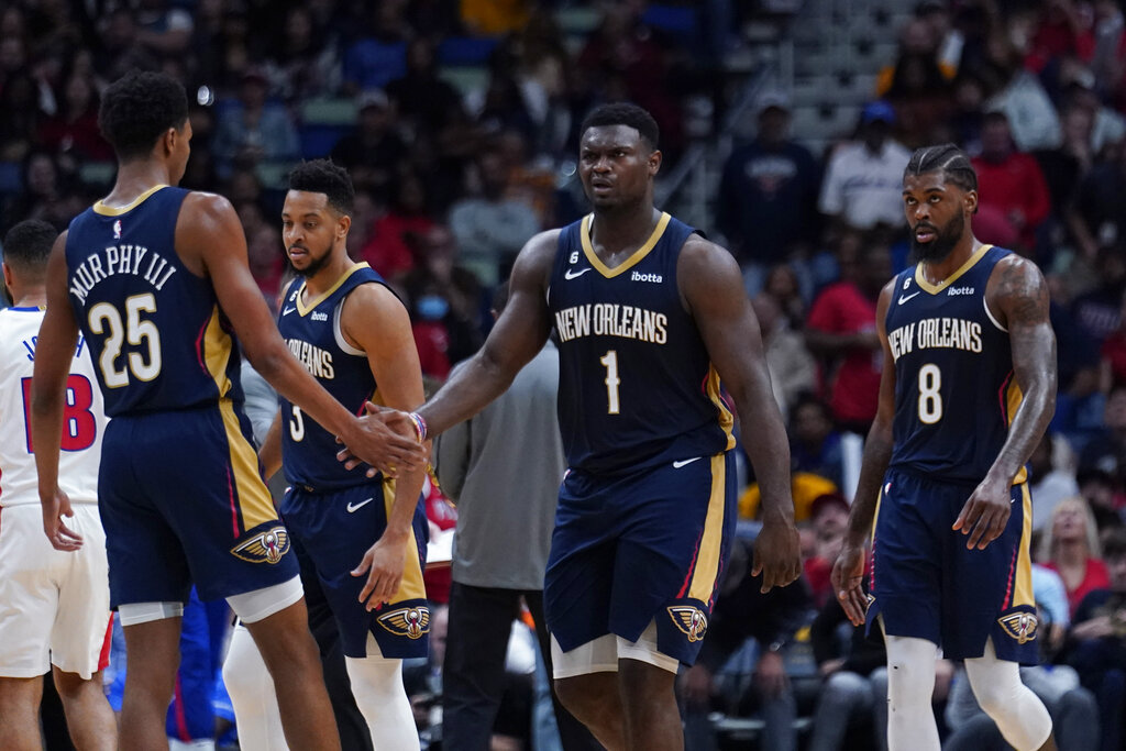 New Orleans Pelicans on X: THE PASS. THE FINISH. GOODNESS ZION   / X