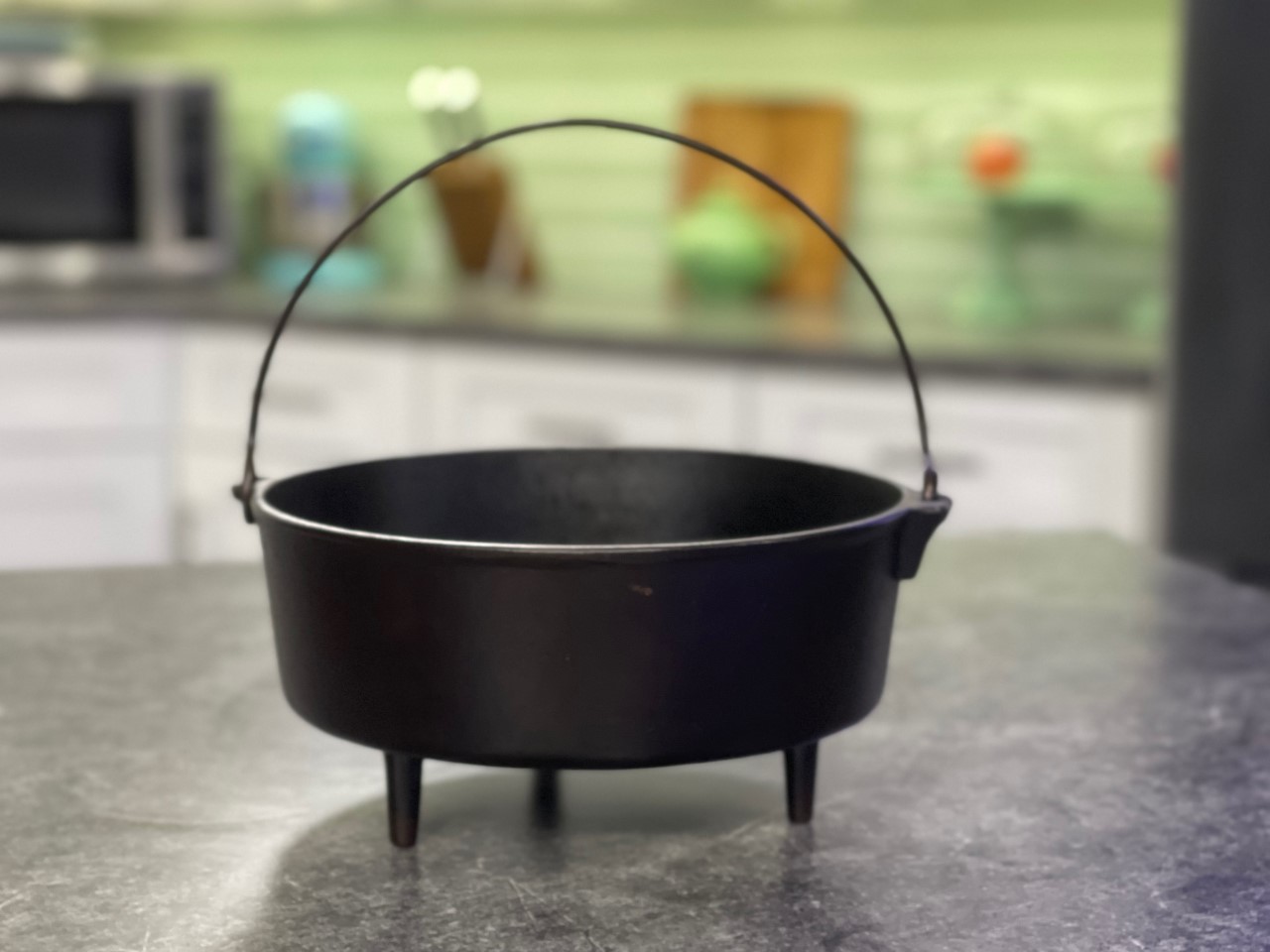 Cast Iron Cauldron Care: Seasoning the Pot