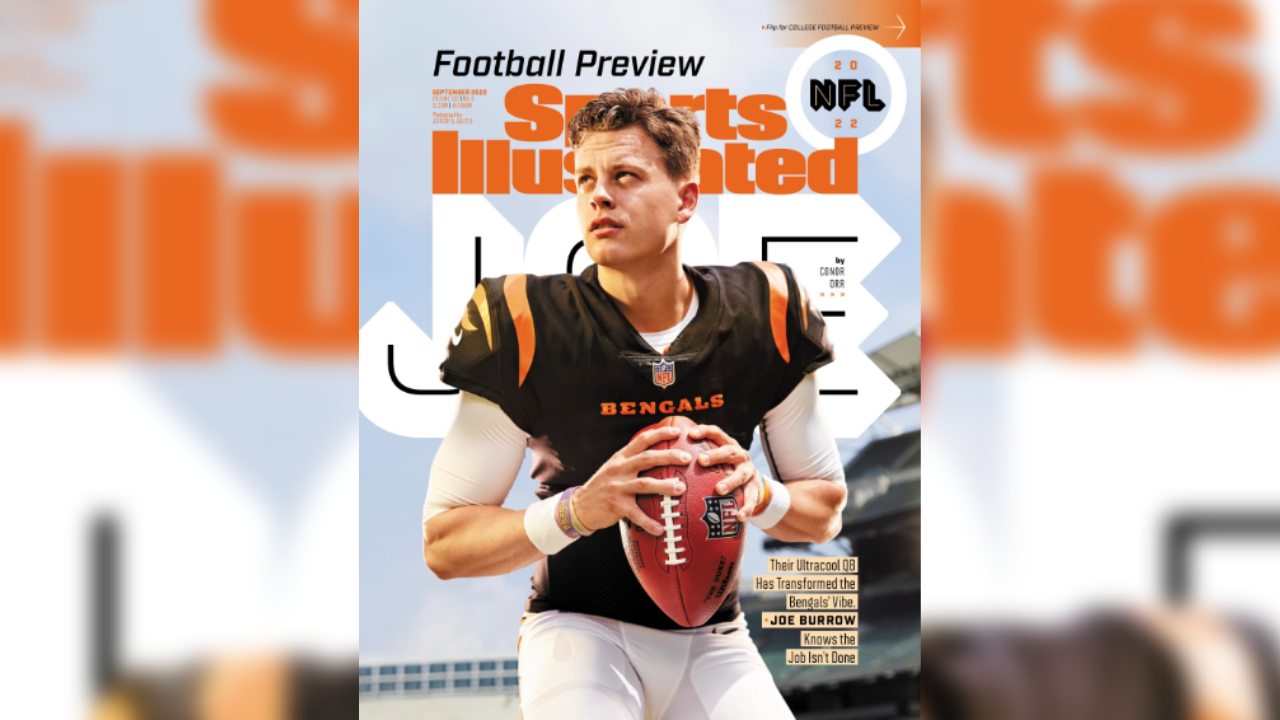 Joe Burrow LSU Tigers Cincinnati Bengals SI cover Photo - select size