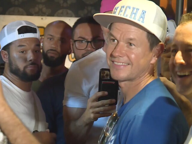 Mark Wahlberg serves tequila in Delray Beach to aid Maui victims