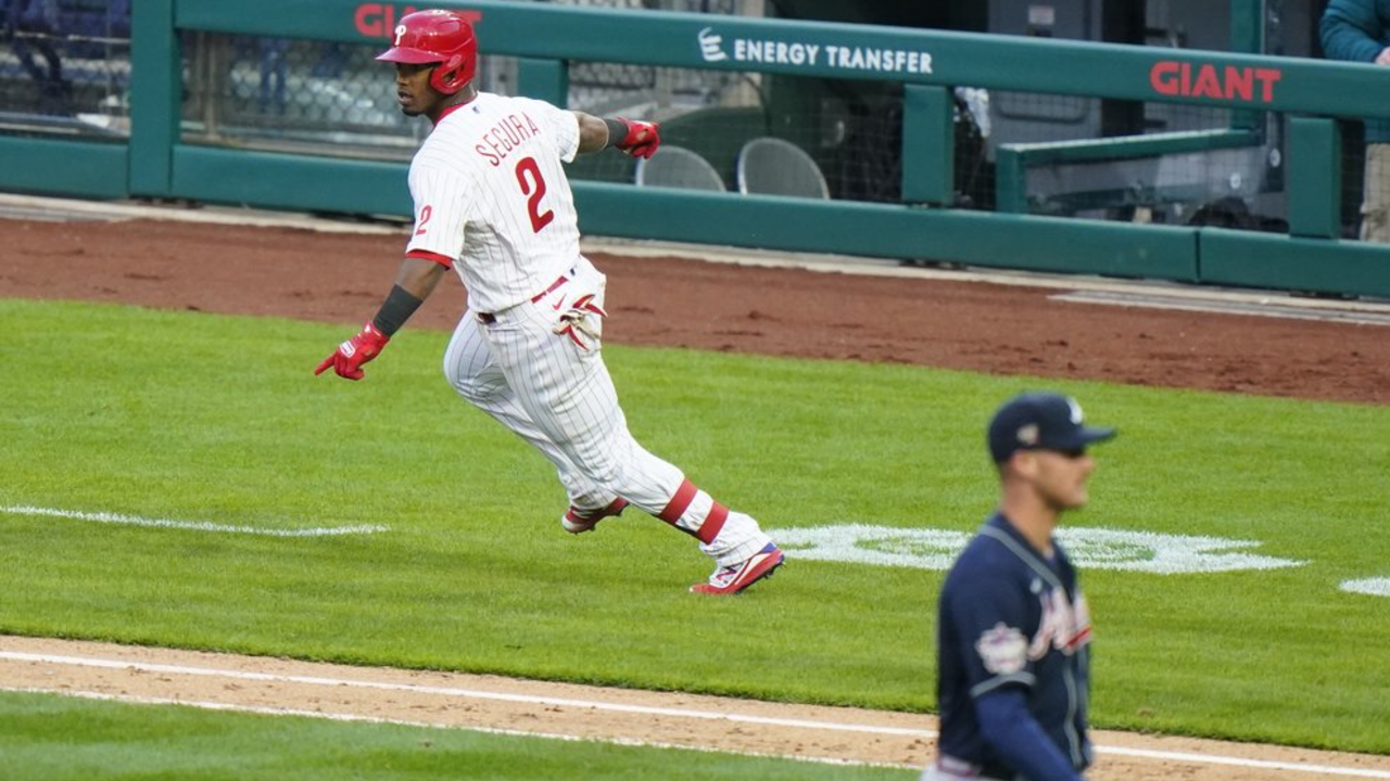 Segura's hit in 10th lifts Phillies over Braves in opener - The