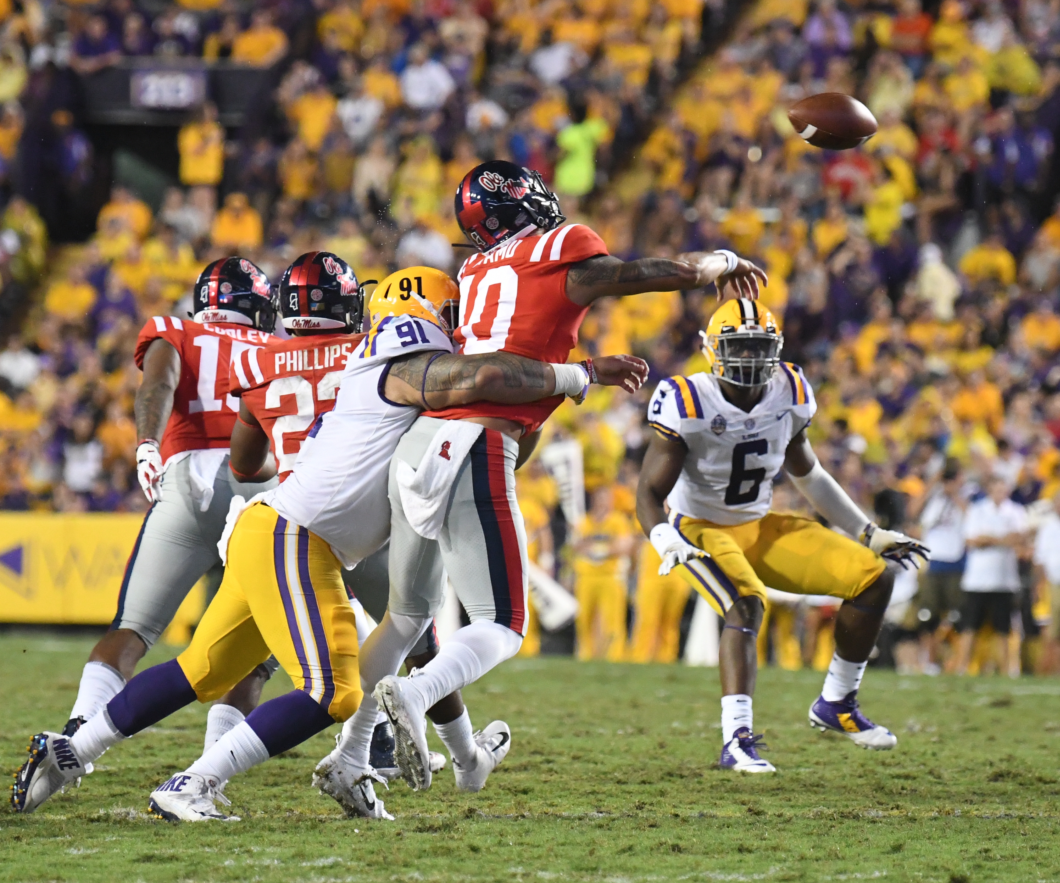 WAFB 2018 LSU Football vs. Ole Miss