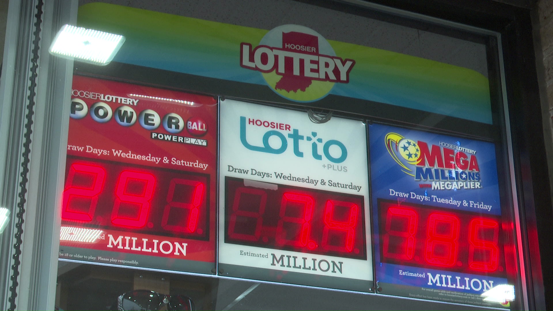 Powerball Drawing, Hoosier Lottery