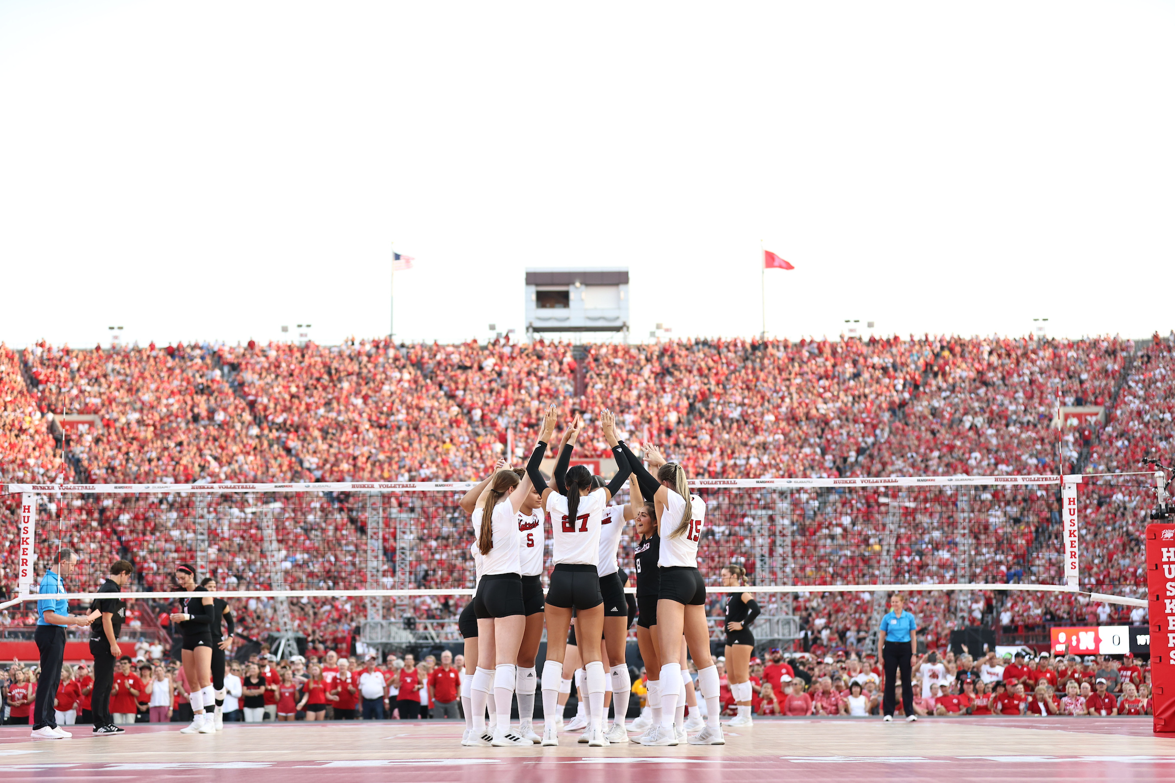 Volleyball Day in Nebraska breaks world attendance record for womens sports