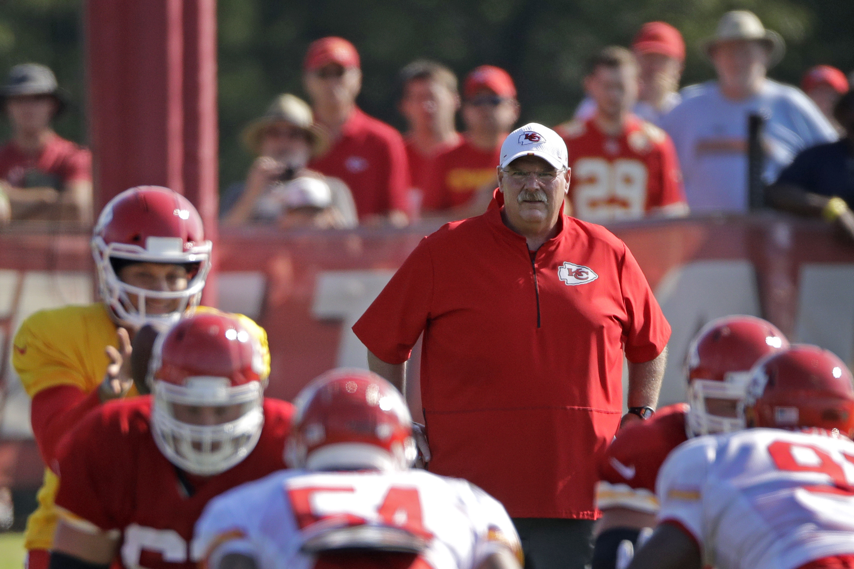 Live updates: Kansas City Chiefs training camp practice on August