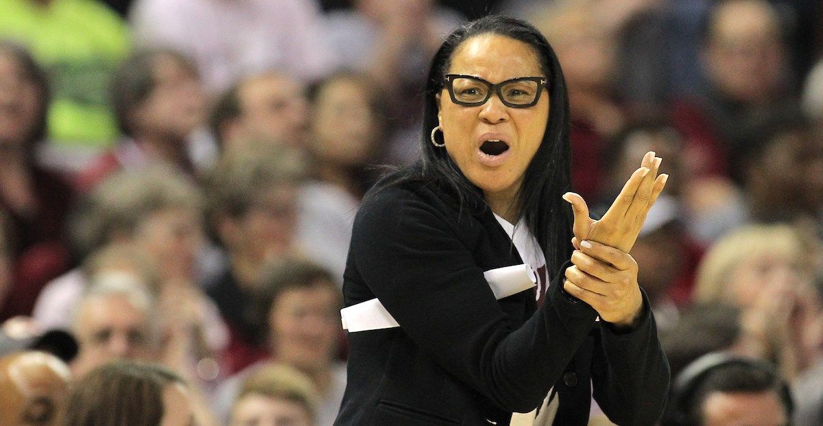Dawn Staley signs $22.4 million, 7 year contract: raw video 